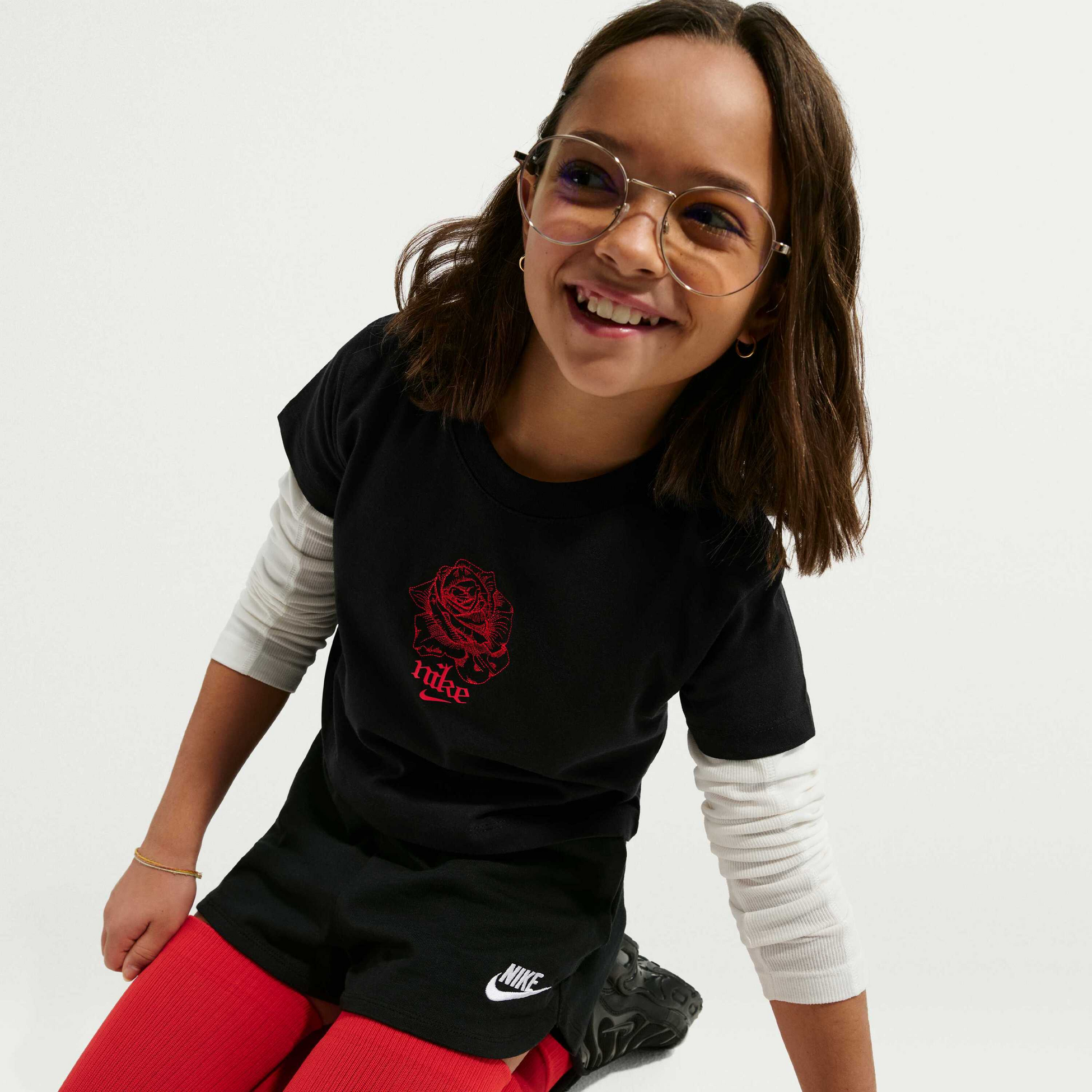 NIKE, Older Kids' (girls') Jersey Shorts Sportswear