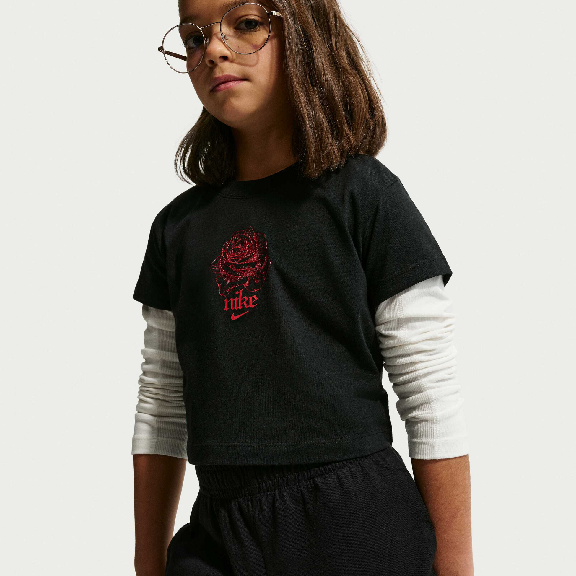 NIKE, Older Kids' (girls') Jersey Shorts Sportswear