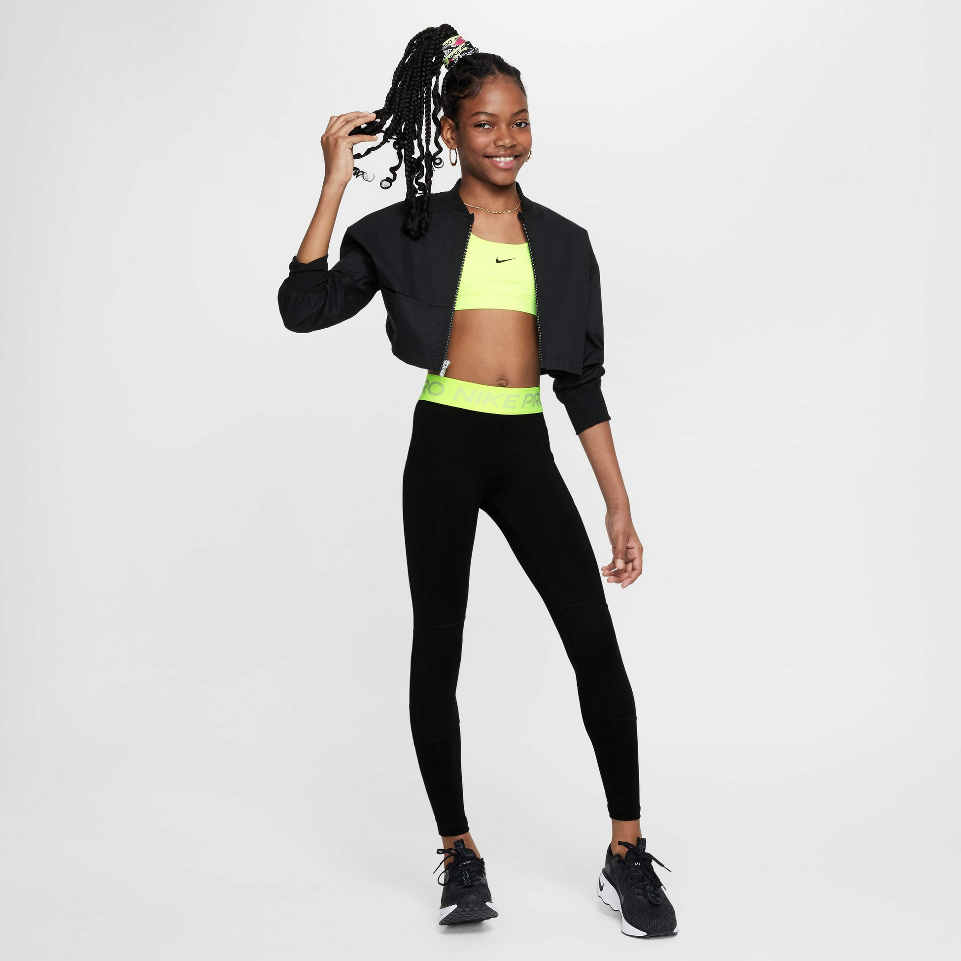NIKE, Older Kids' (girls') Leggings Pro Dri-fit