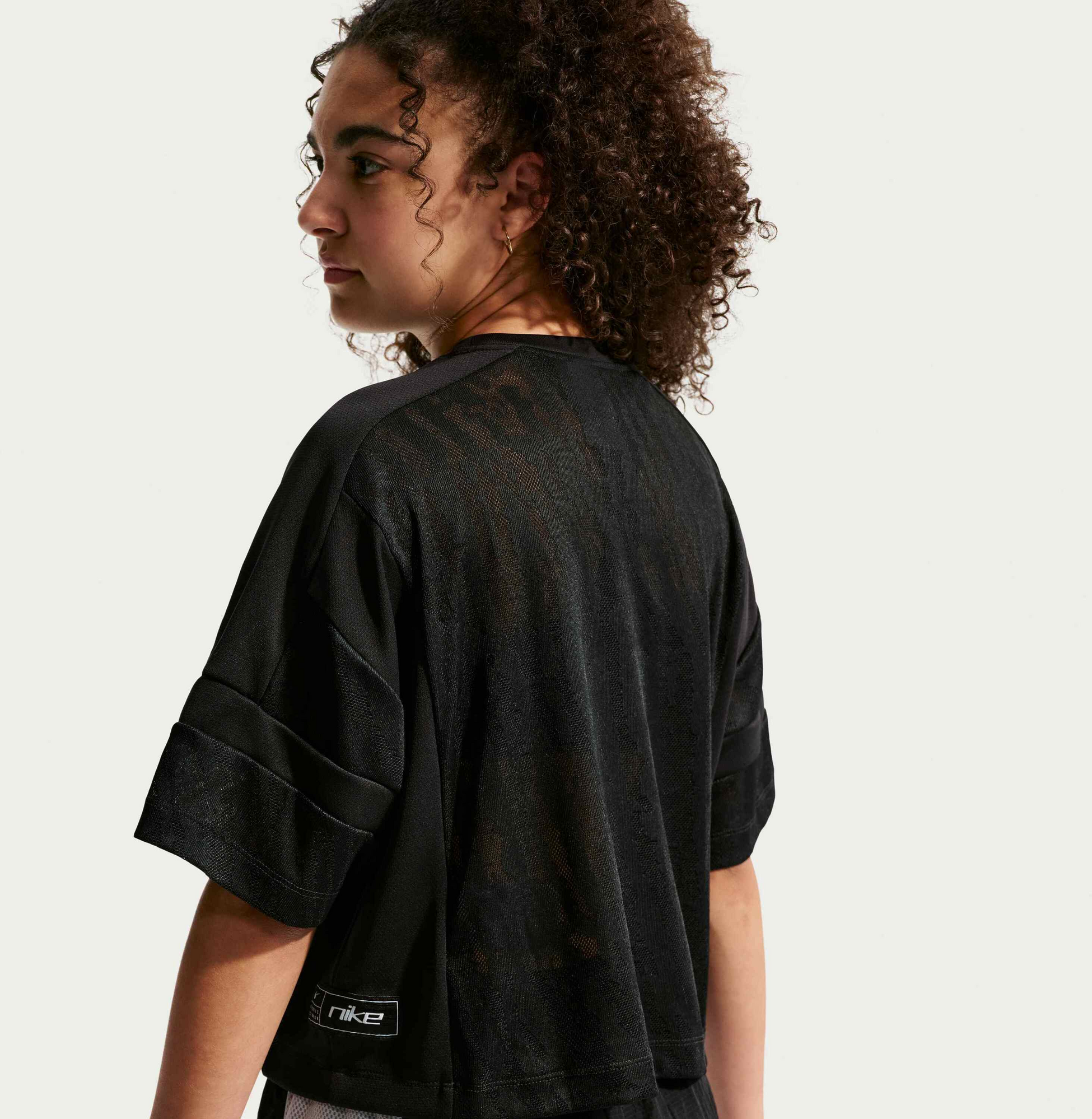 NIKE, Older Kids' (girls') Mesh Cover-up Dance Top Sportswear
