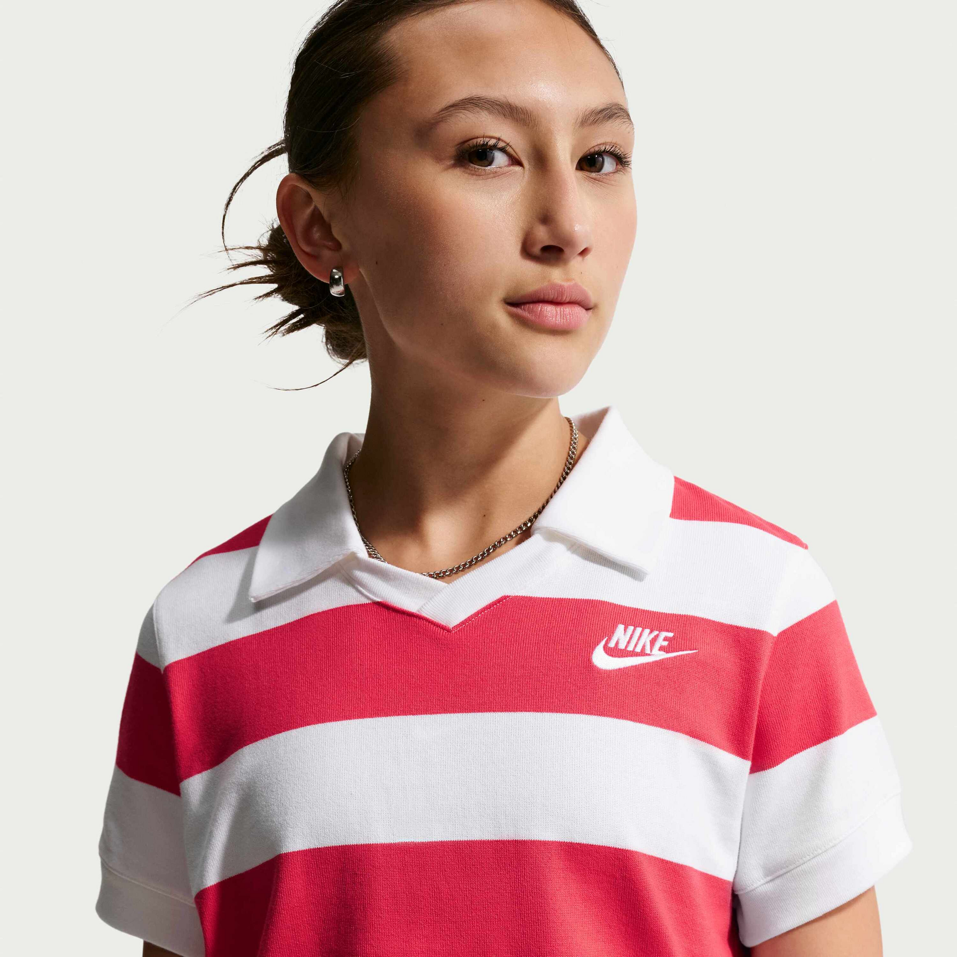 NIKE, Older Kids' (girls') Short-sleeve Polo Top Sportswear