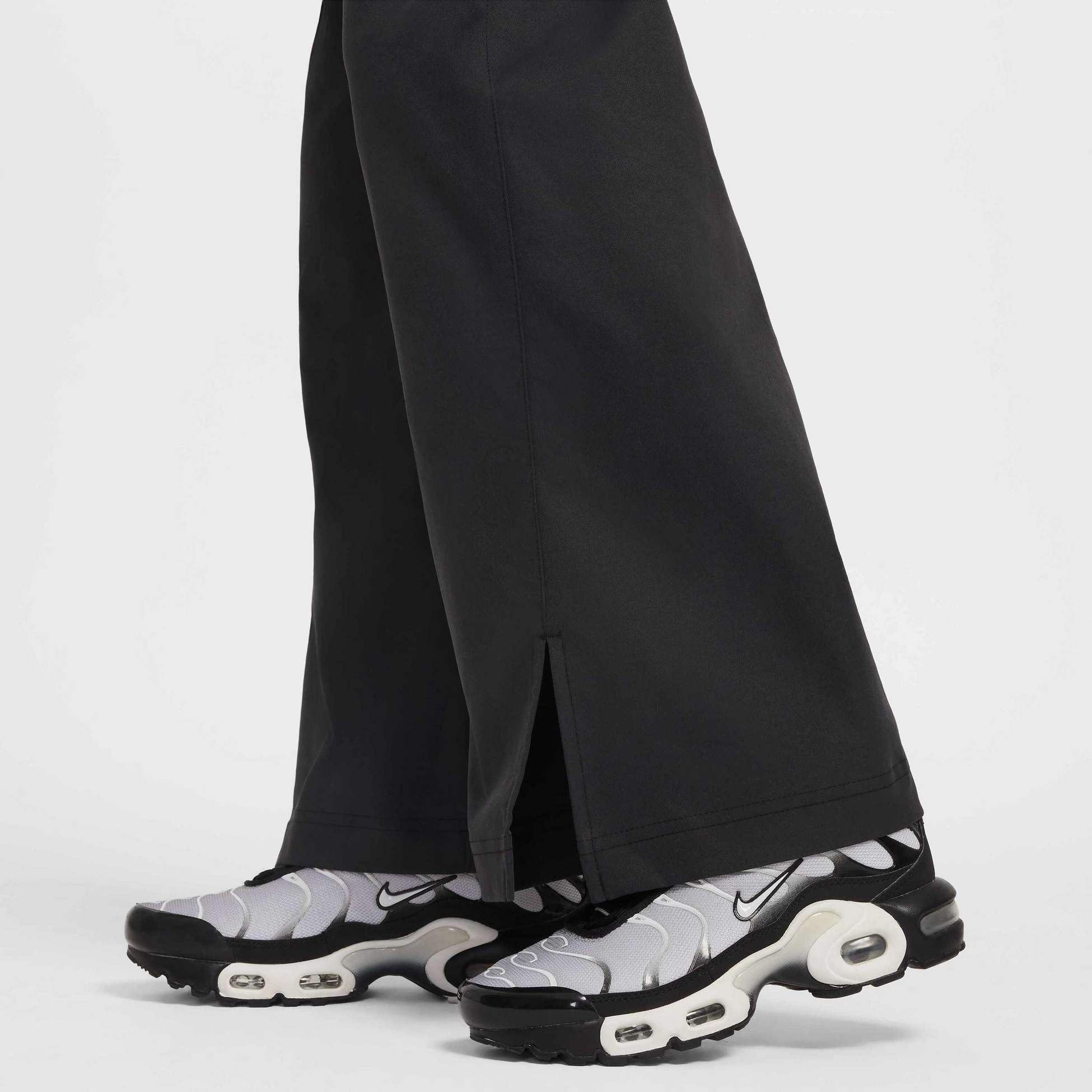 NIKE, Older Kids' (girls') Woven Wide-leg Trousers Sportswear