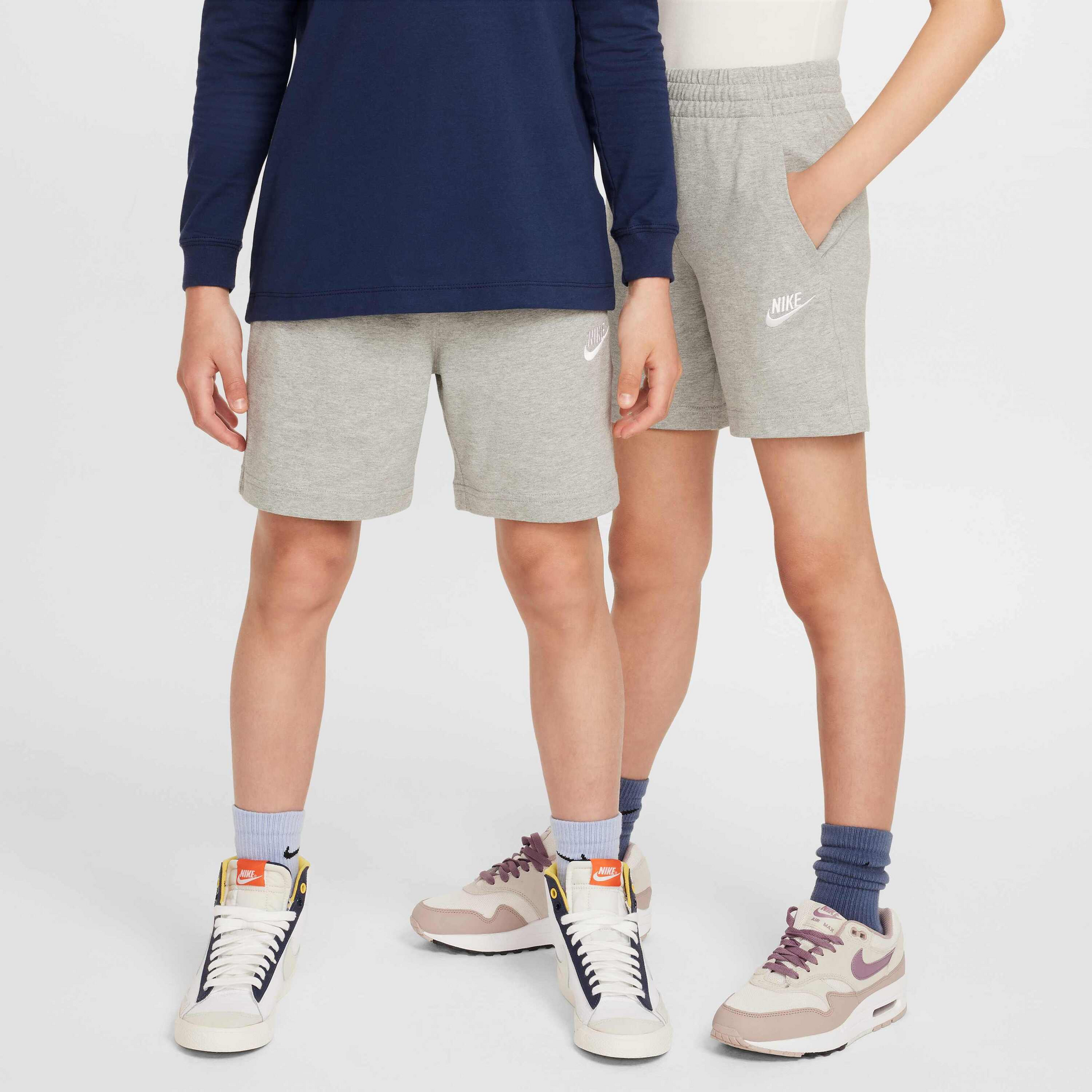 NIKE, Older Kids' 15cm (approx.) Knit Shorts Sportswear Club