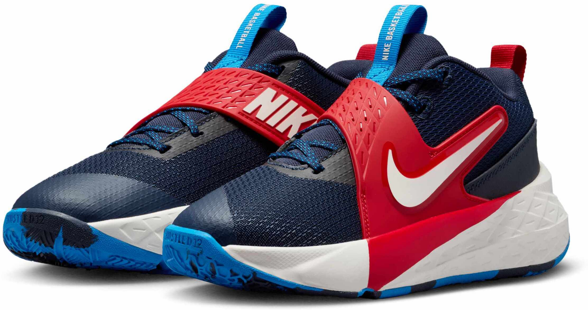 NIKE, Older Kids' Basketball Shoes Team Hustle D 12