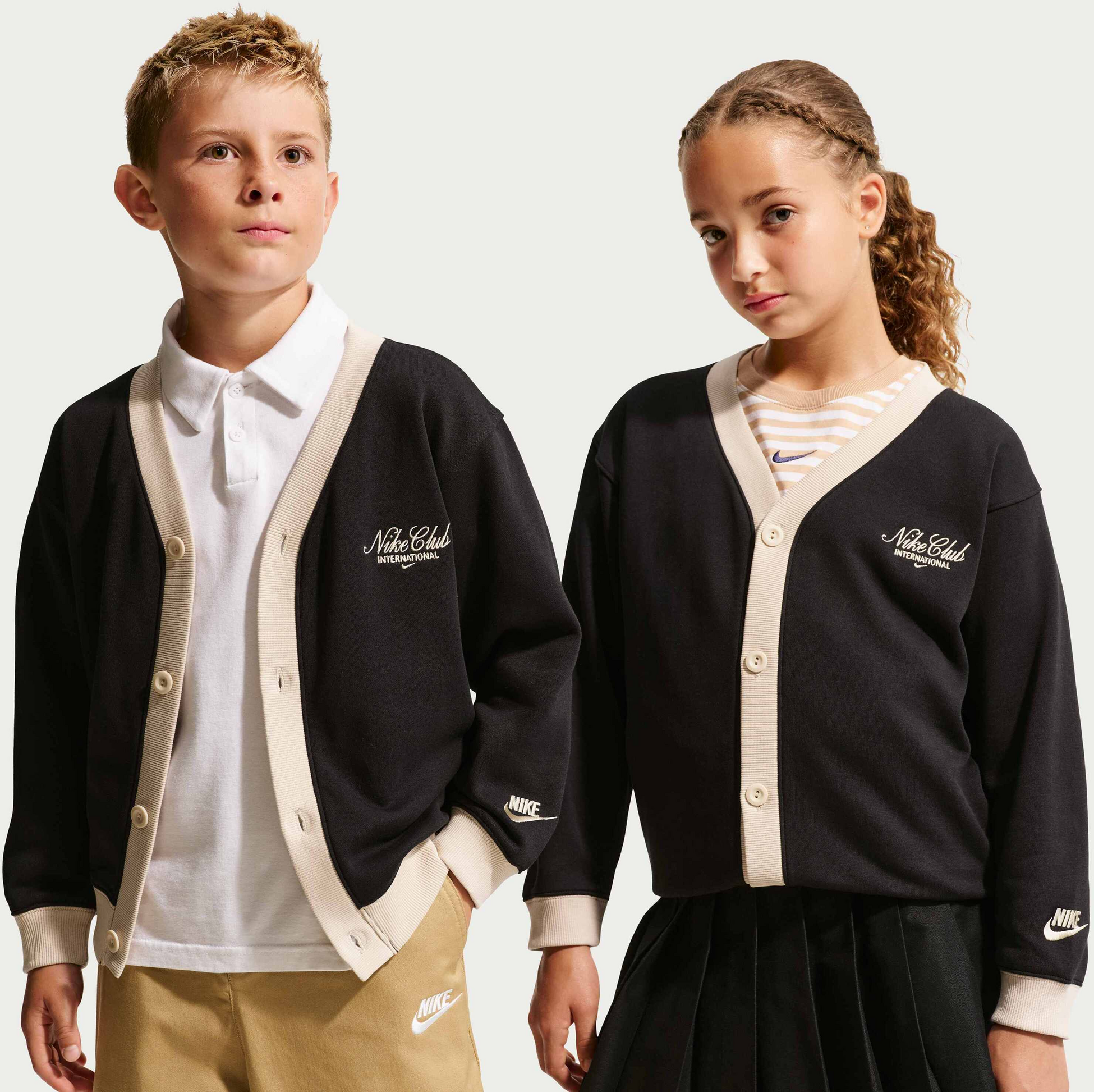 NIKE, Older Kids' Cardigan Sportswear Club
