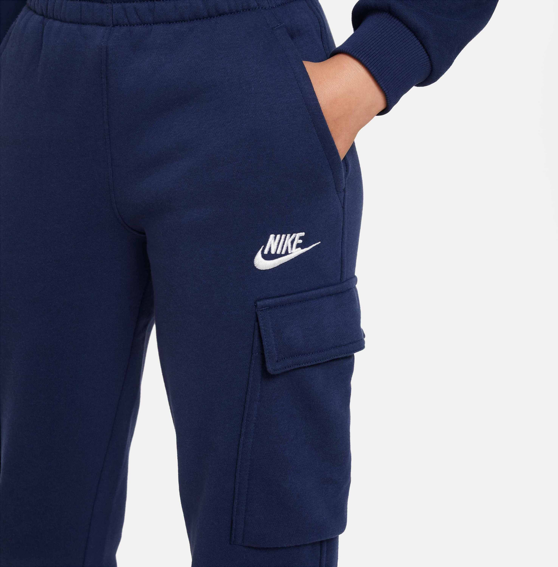 NIKE, Older Kids' Cargo Trousers Sportswear Club Fleece