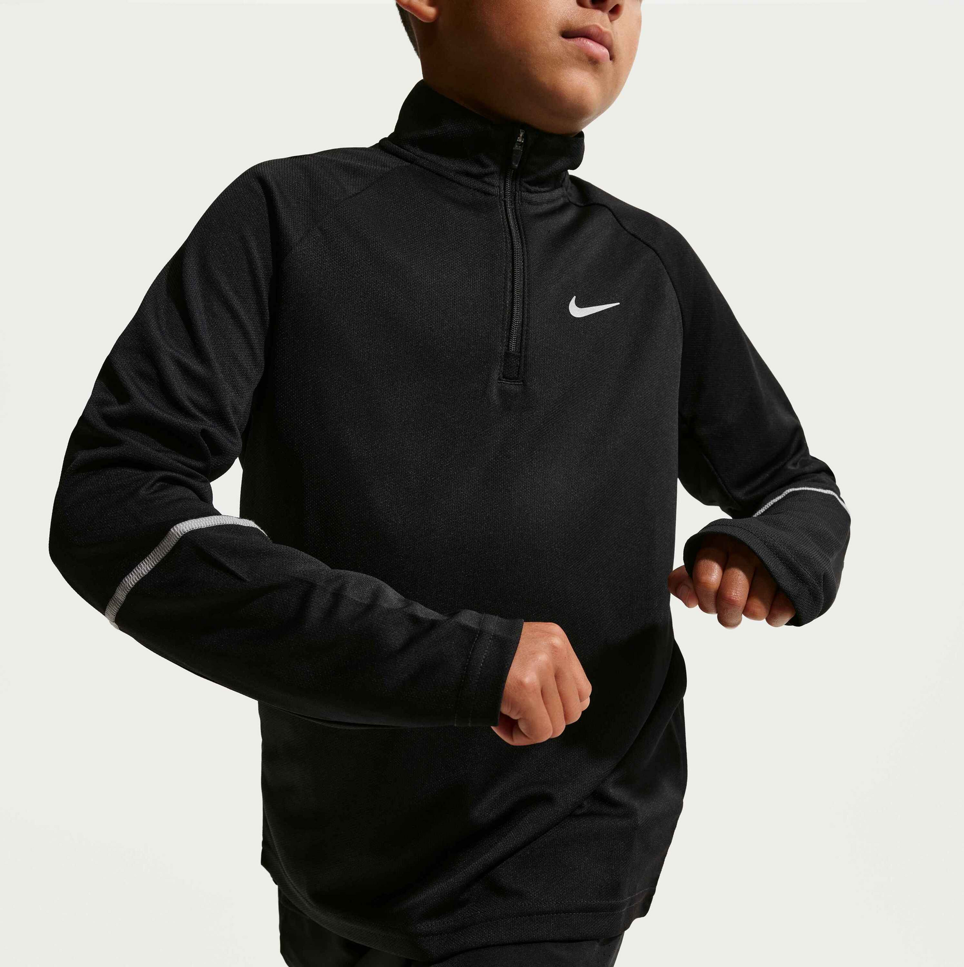 NIKE, Older Kids' Dri-fit 1/2-zip Top Miler