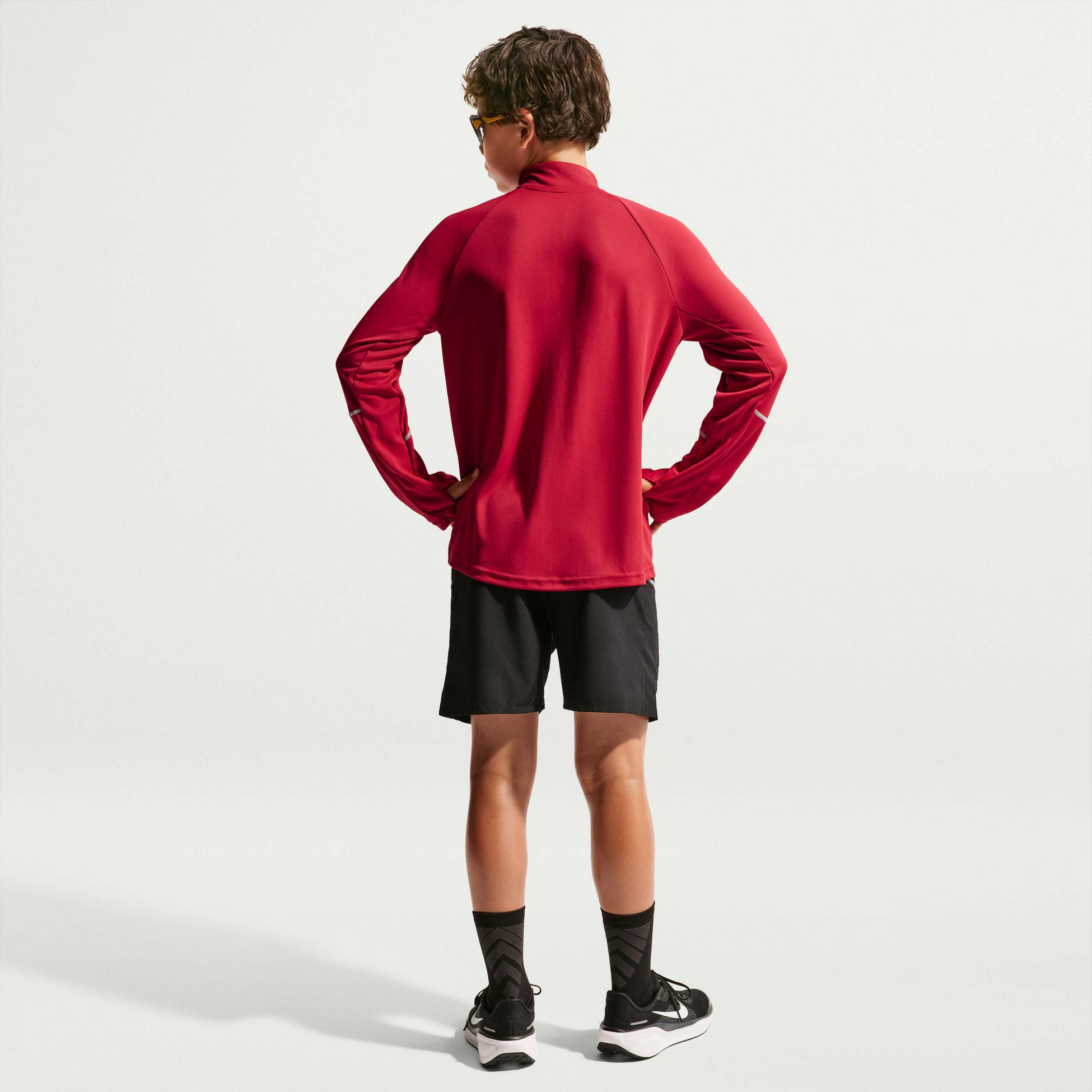 NIKE, Older Kids' Dri-fit 1/2-zip Top Miler
