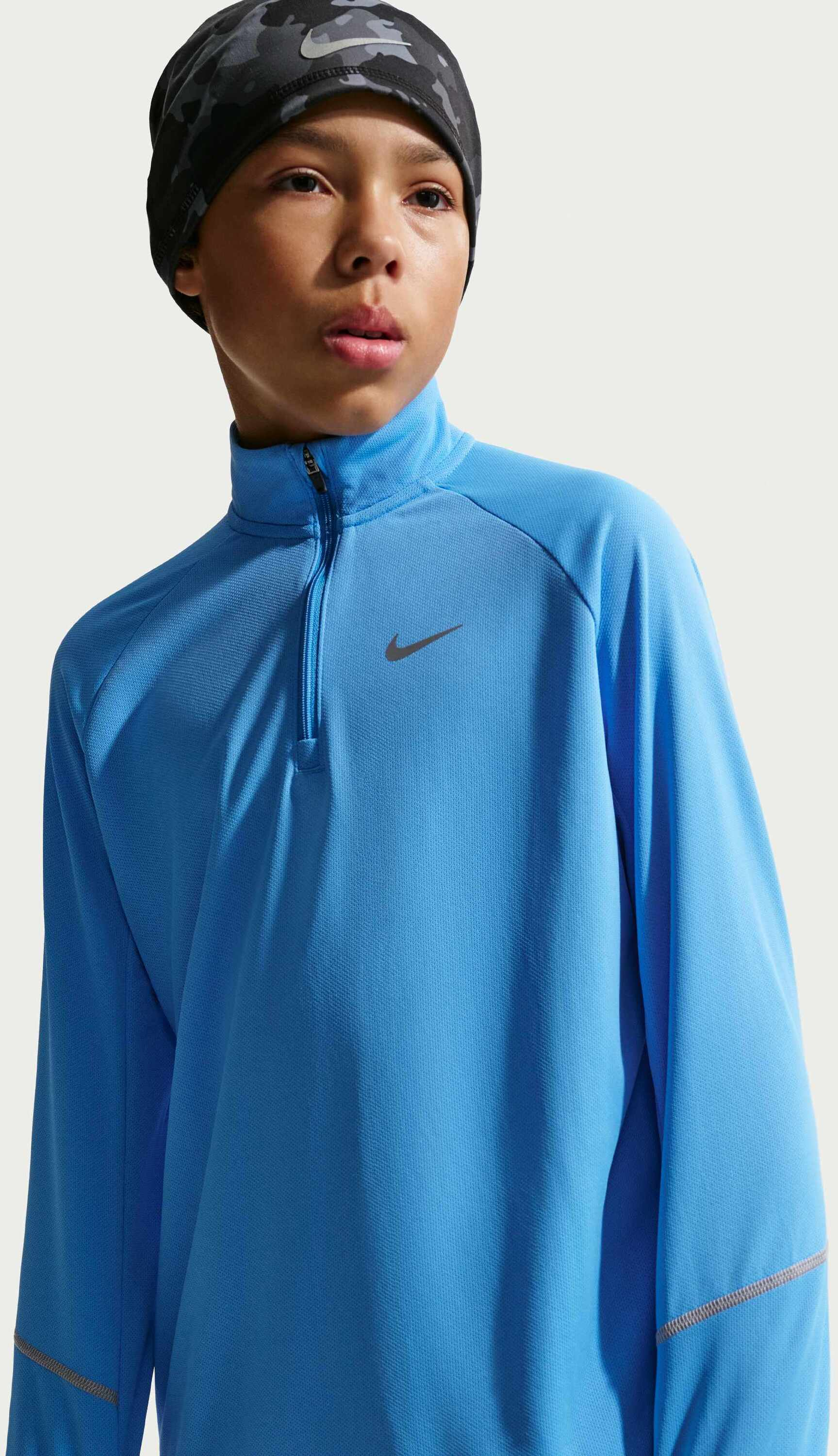 NIKE, Older Kids' Dri-fit 1/2-zip Top Miler