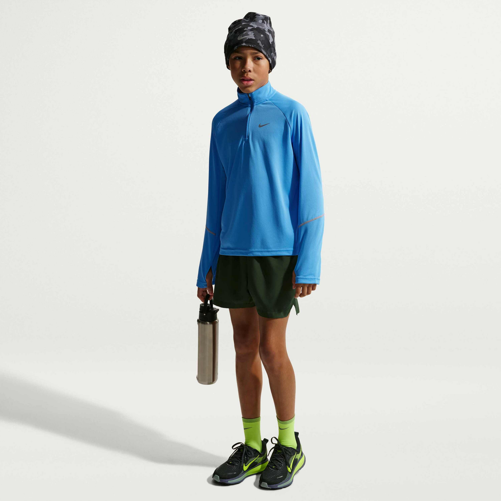 NIKE, Older Kids' Dri-fit 1/2-zip Top Miler