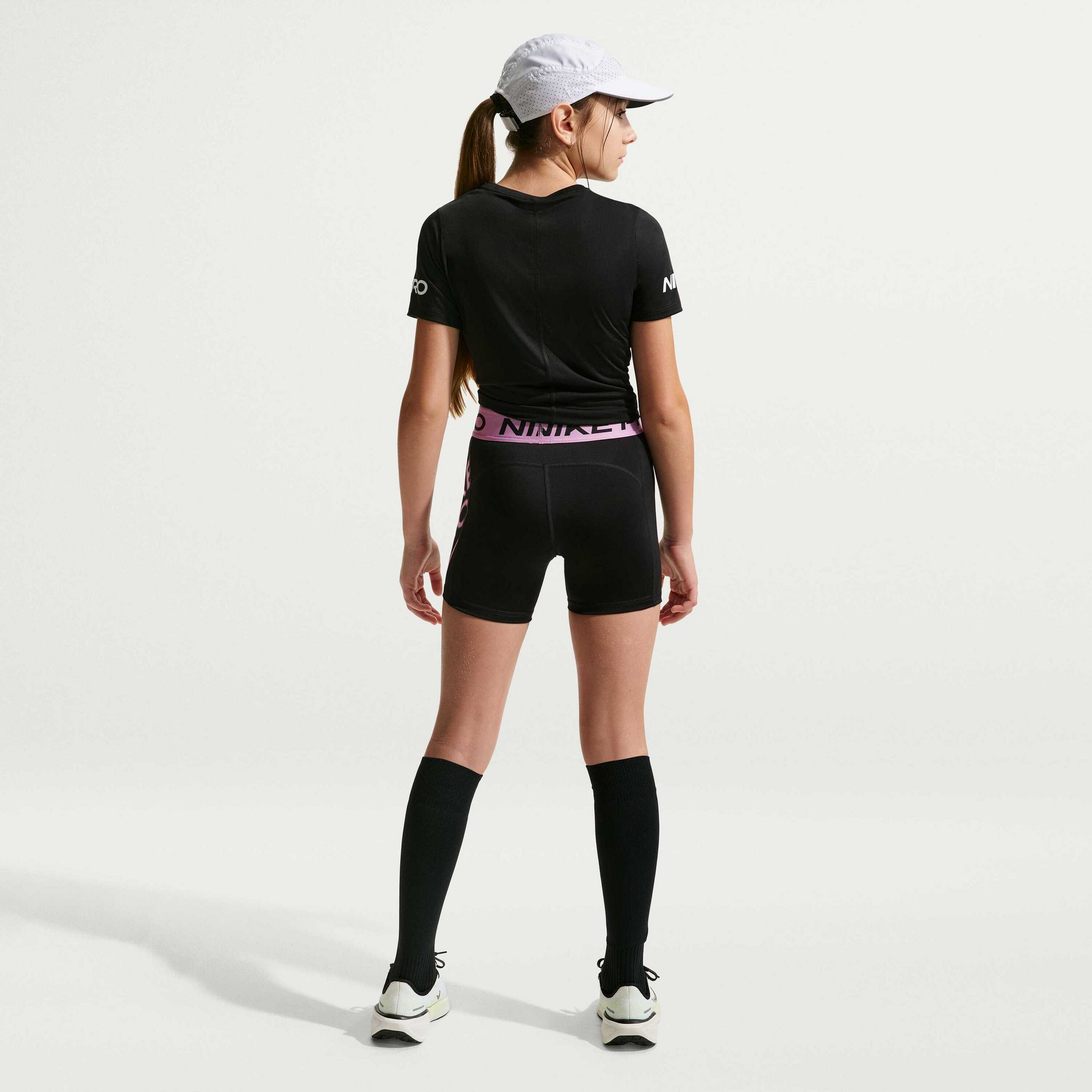 NIKE, Older Kids' Dri-fit 7.5cm (approx.) Shorts Pro