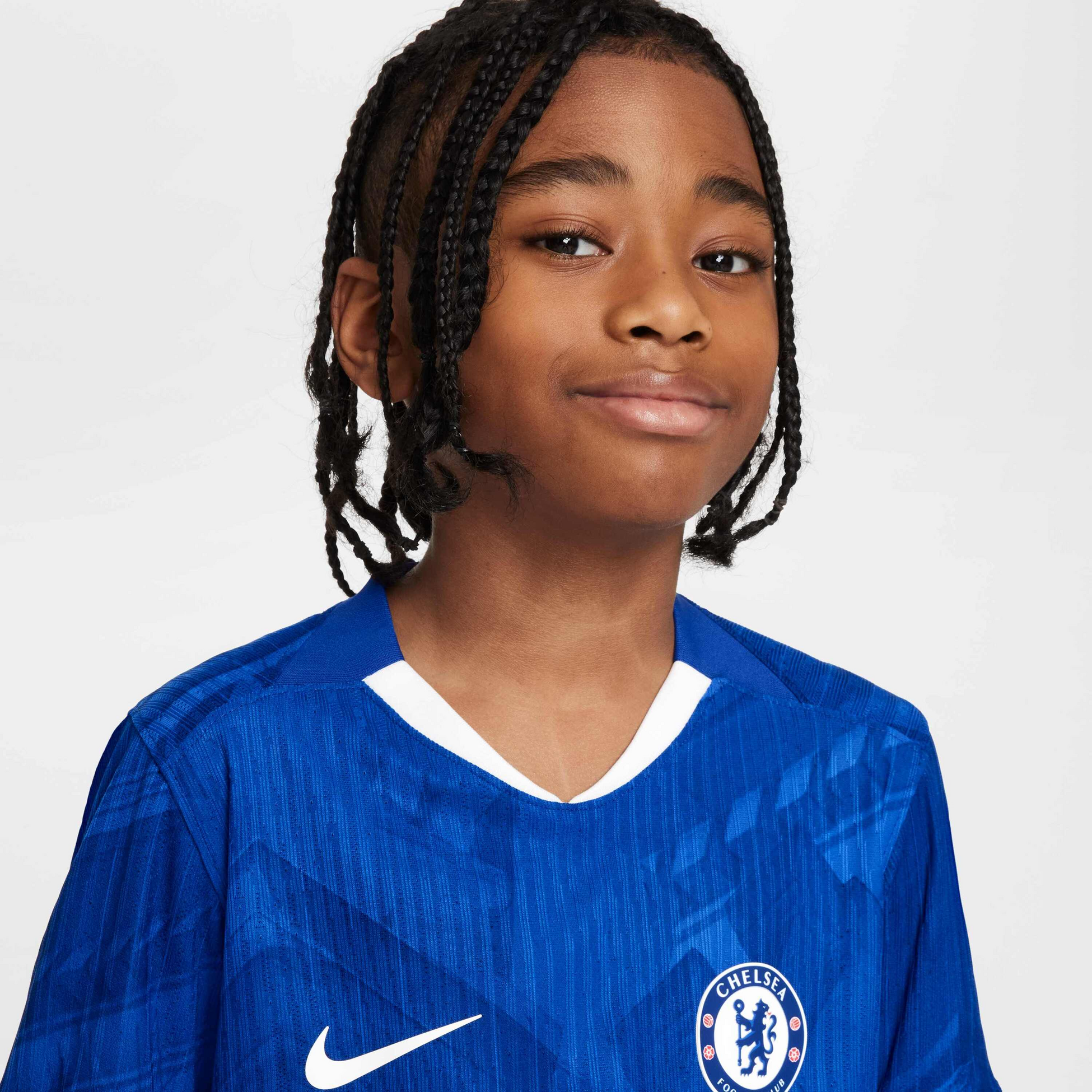 NIKE, Older Kids' Dri-fit Adv Football Authentic Shirt Chelsea F.c. 2025/26 Match Home