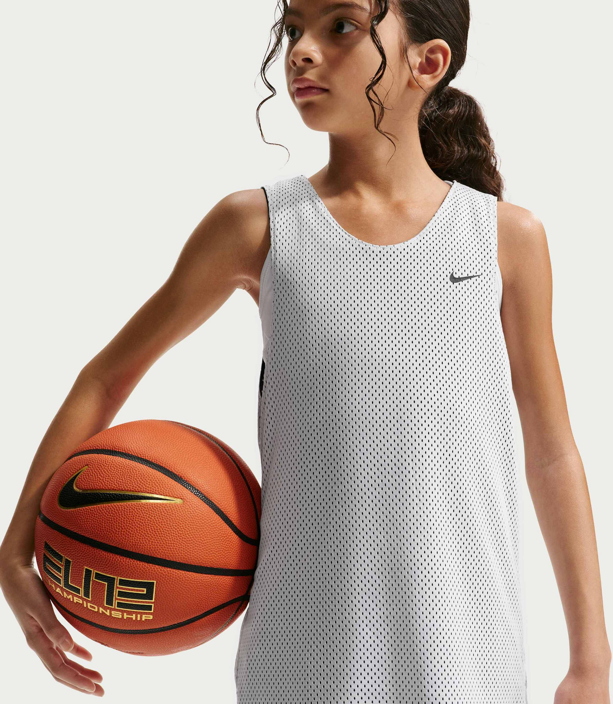 NIKE, Older Kids' Dri-fit Basketball Jersey Sportswear