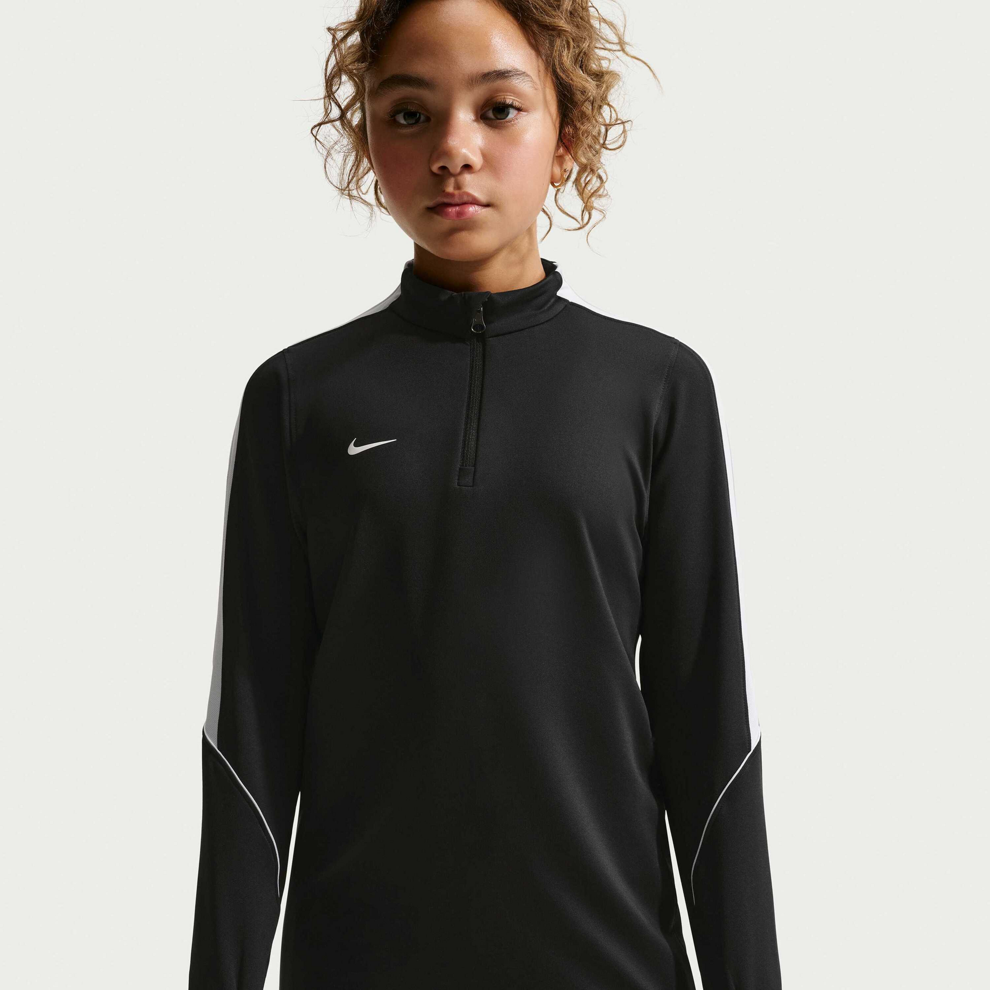 NIKE, Older Kids' Dri-fit Football Knit Drill Top Strike