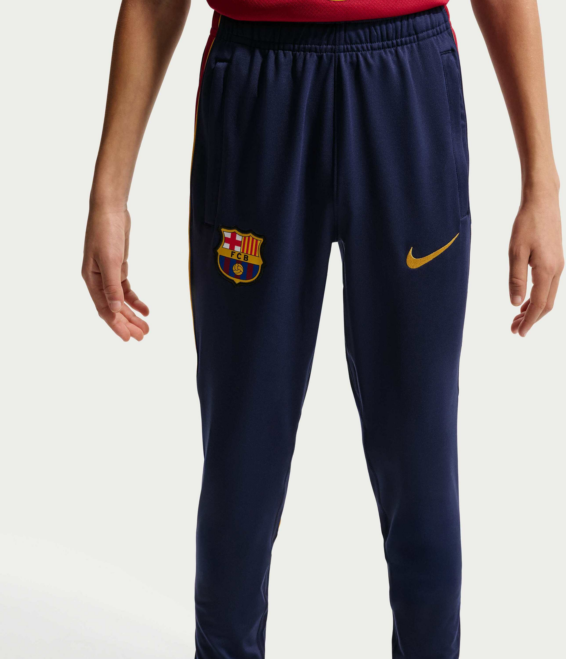 NIKE, Older Kids' Dri-fit Football Knit Pants F.c. Barcelona Strike