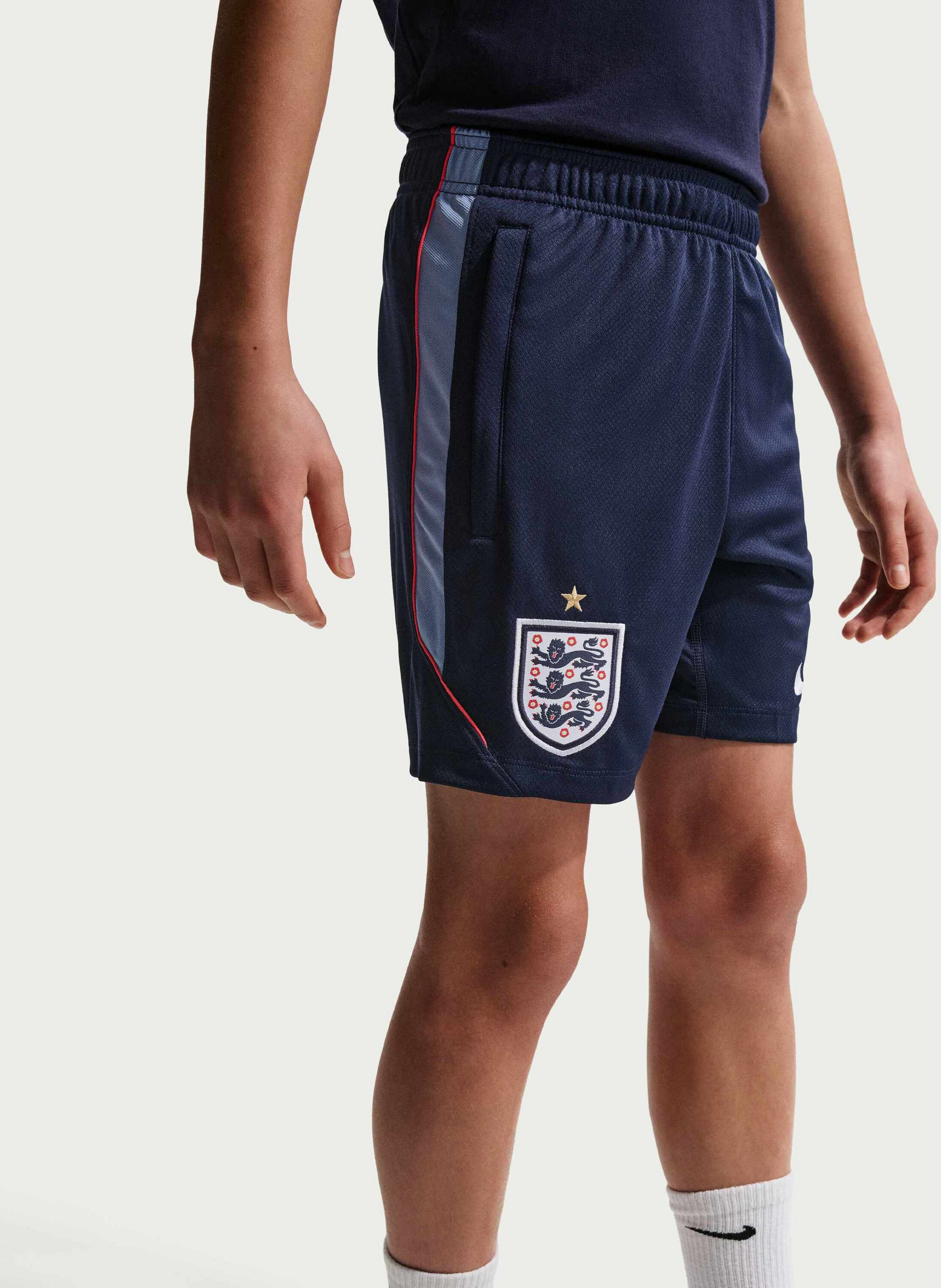 NIKE, Older Kids' Dri-fit Football Knit Shorts England Strike