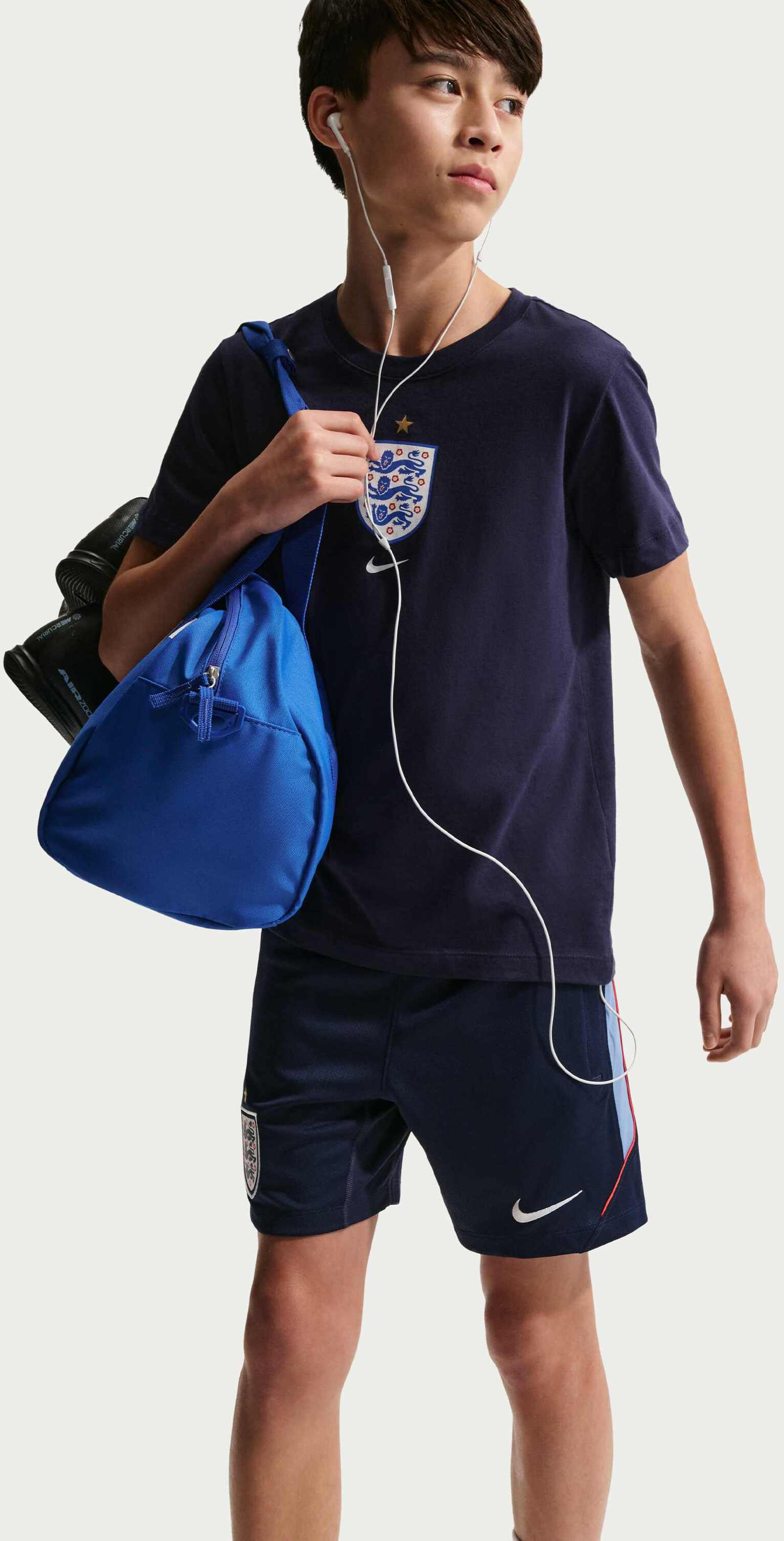 NIKE, Older Kids' Dri-fit Football Knit Shorts England Strike