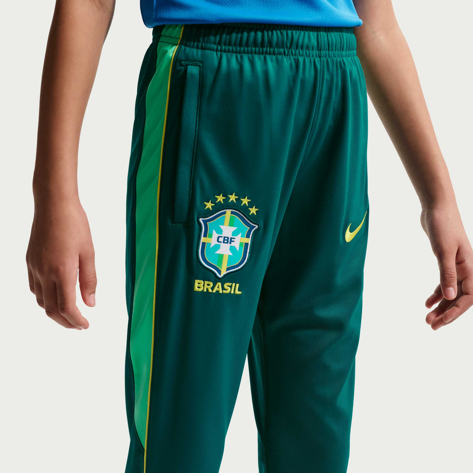 NIKE, Older Kids' Dri-fit Football Knit Tracksuit Brazil Academy Pro