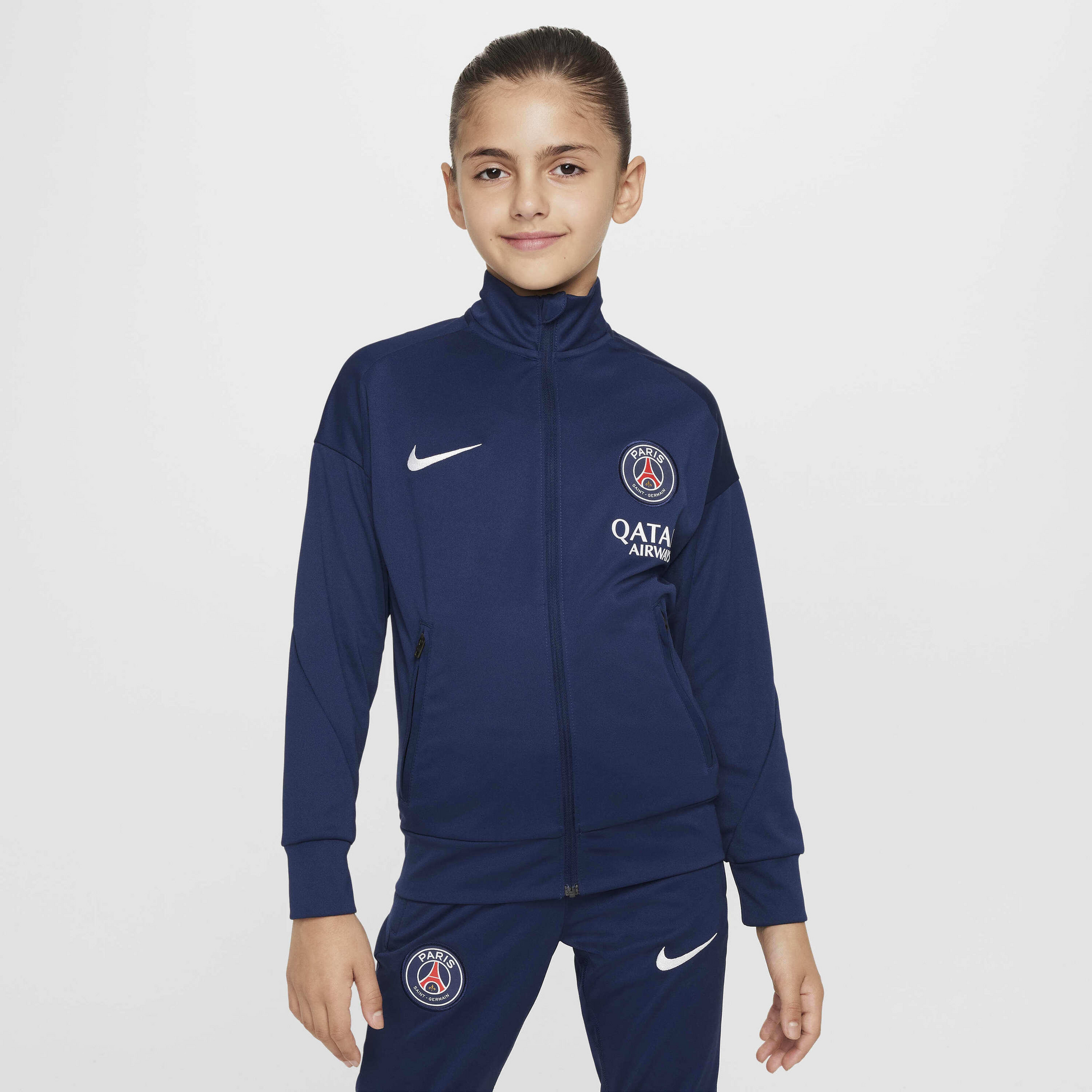 NIKE, Older Kids' Dri-fit Football Knit Tracksuit Paris Saint-germain Academy Pro