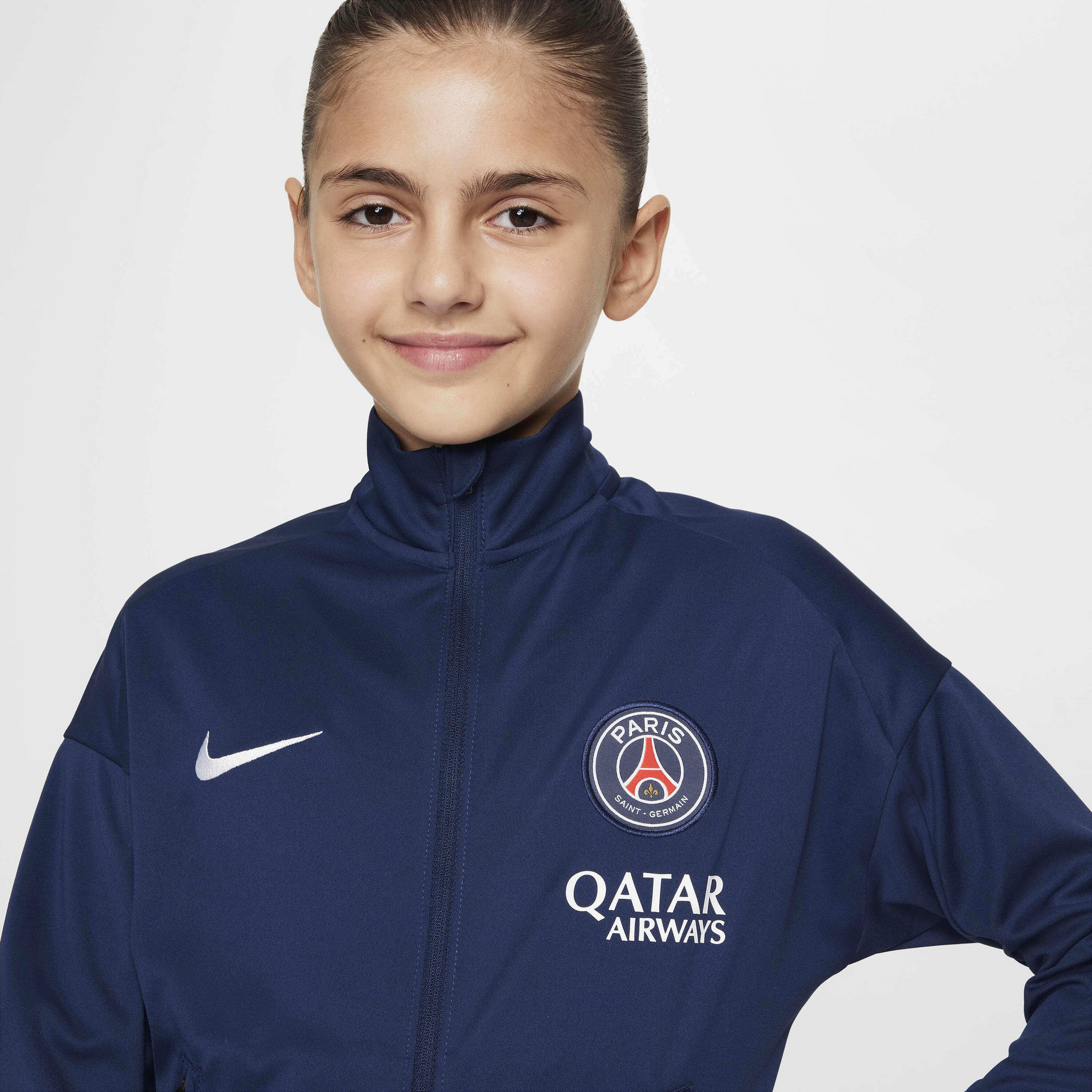 NIKE, Older Kids' Dri-fit Football Knit Tracksuit Paris Saint-germain Academy Pro