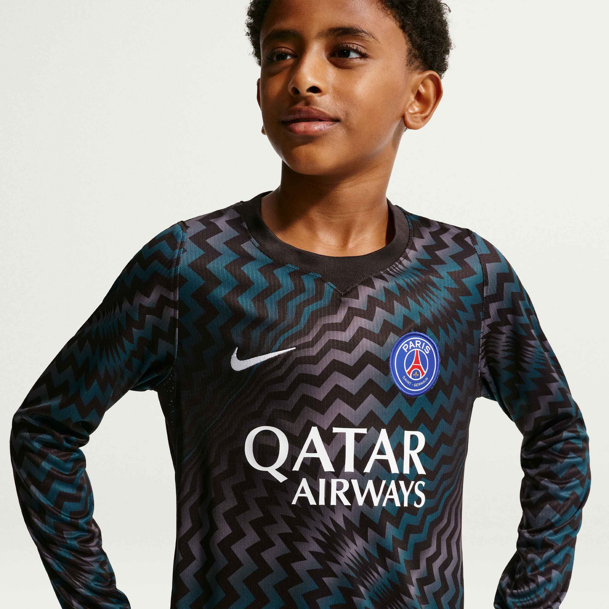 NIKE, Older Kids' Dri-fit Football Replica Shirt Paris Saint-germain 2026/27 Stadium Goalkeeper