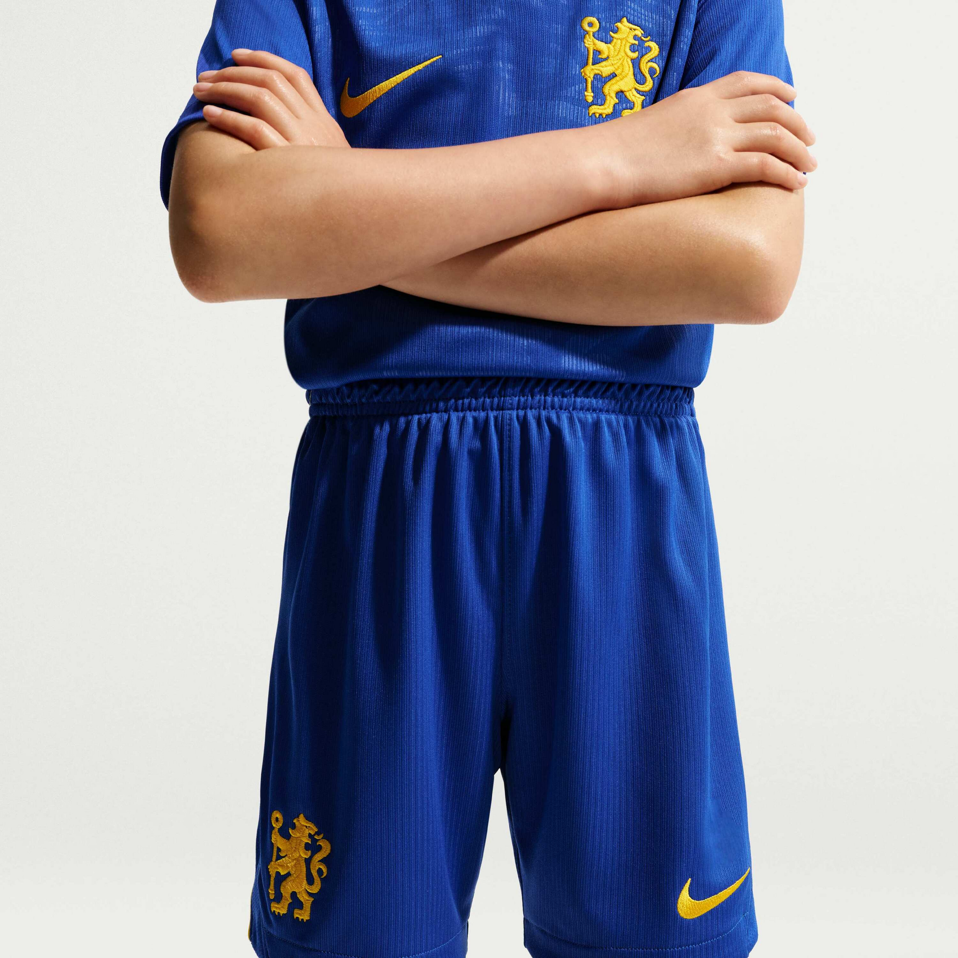 NIKE, Older Kids' Dri-fit Football Replica Shorts Chelsea Fc 2026/27 Stadium Home