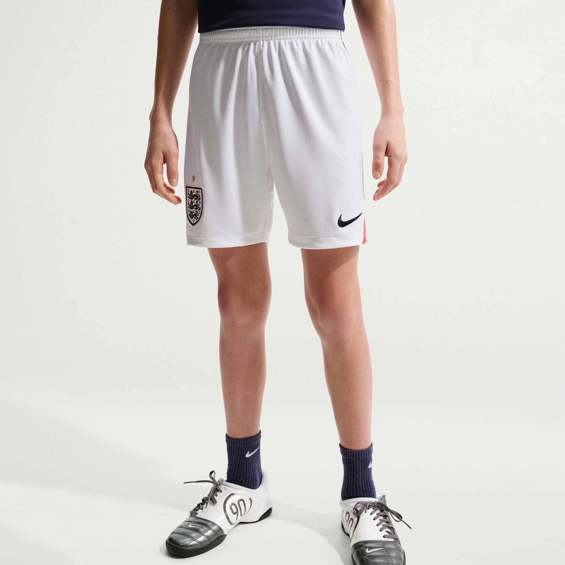 NIKE, Older Kids' Dri-fit Football Replica Shorts England 2026 Stadium Home