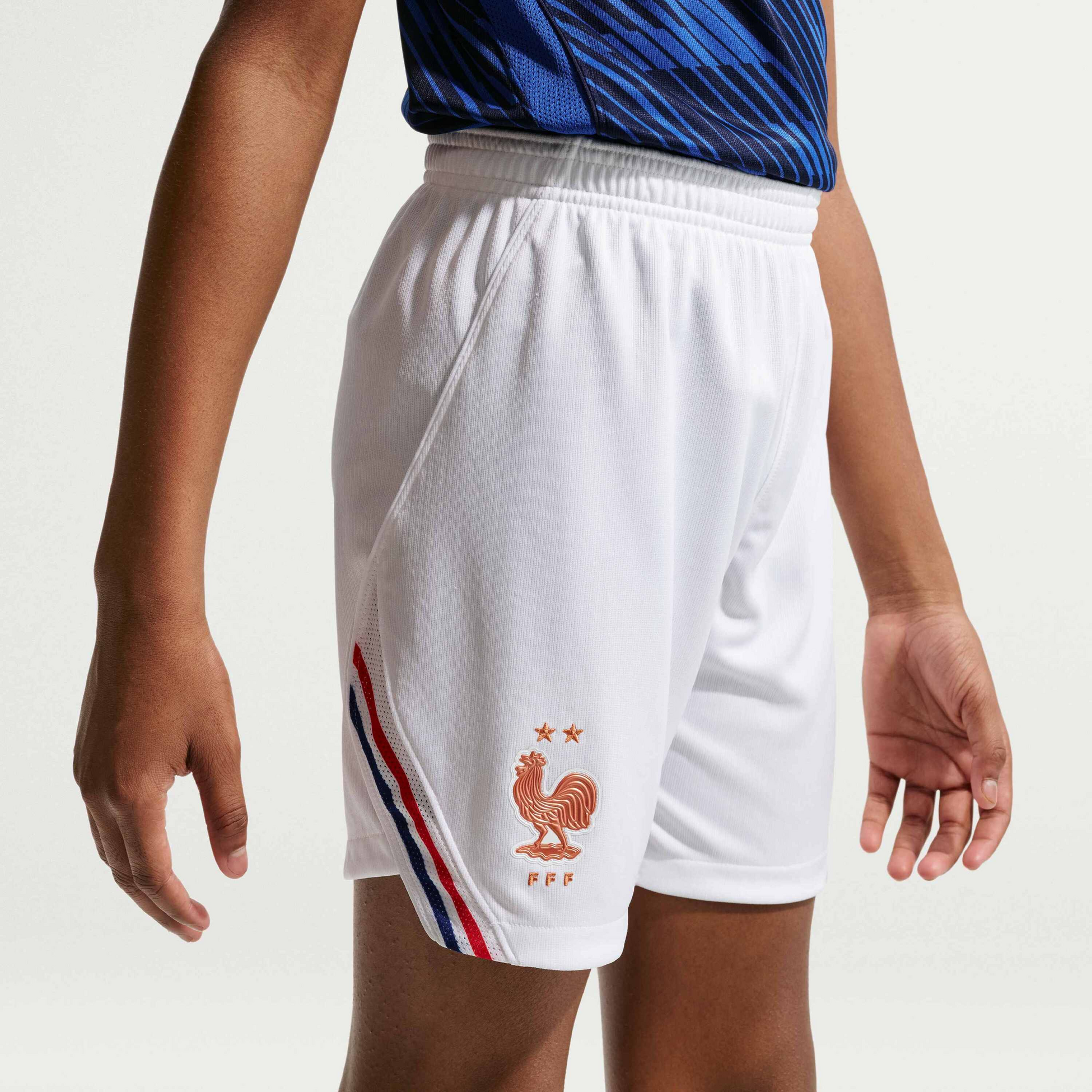 NIKE, Older Kids' Dri-fit Football Replica Shorts Fff 2026 Stadium Home