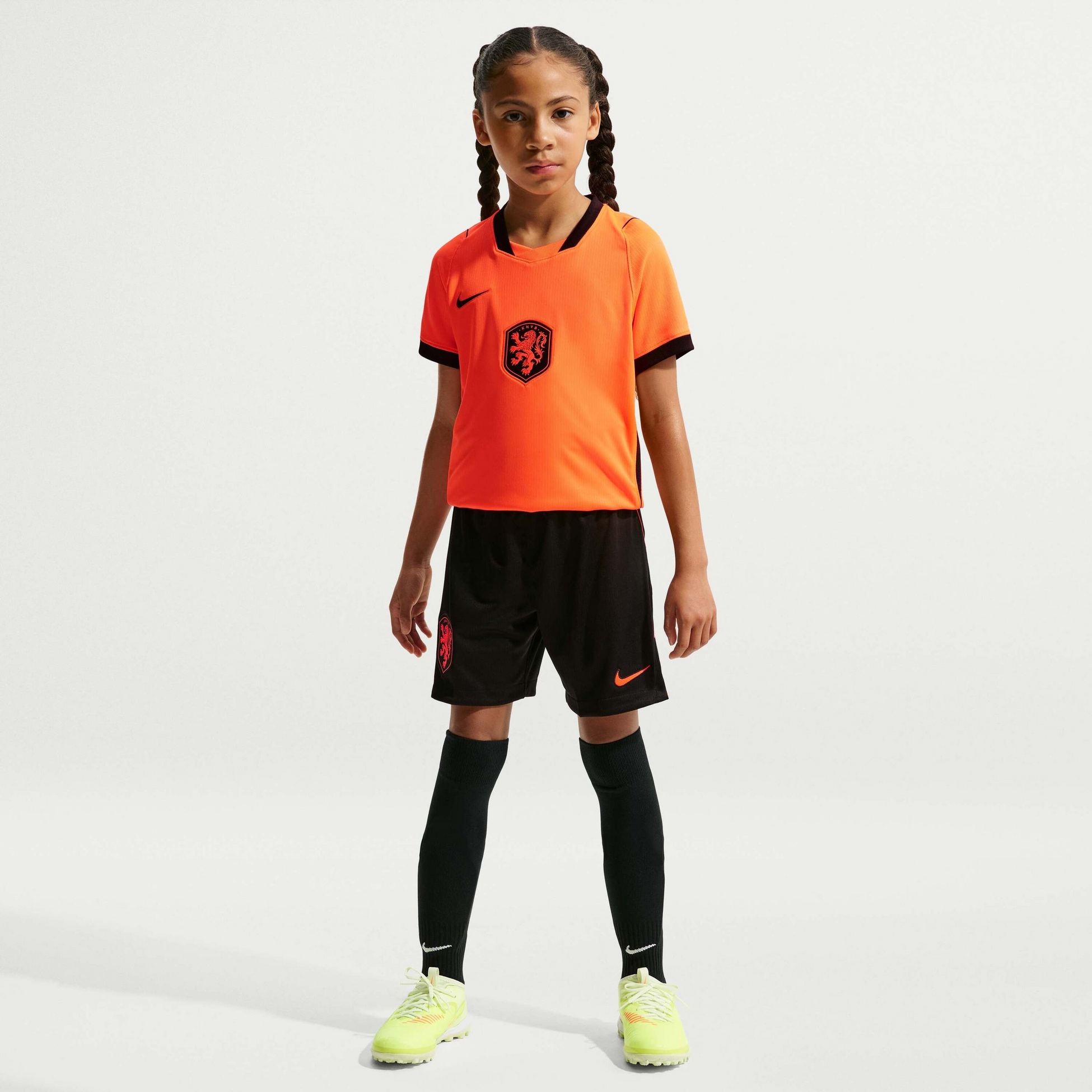 NIKE, Older Kids' Dri-fit Football Replica Shorts Netherlands 2026 Stadium Home