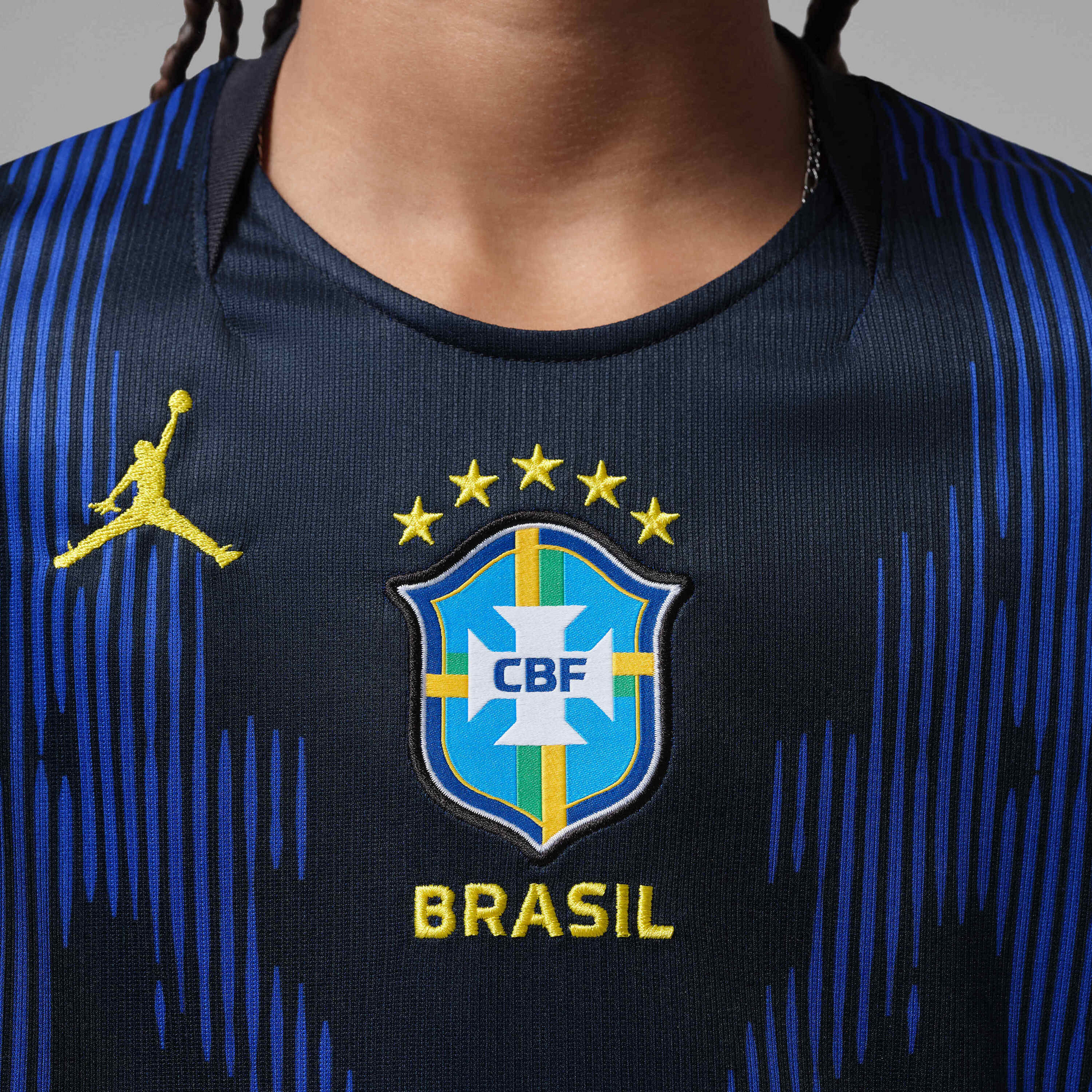 JORDAN, Older Kids' Dri-fit Football Shirt Brazil National Team 2026 Stadium Away