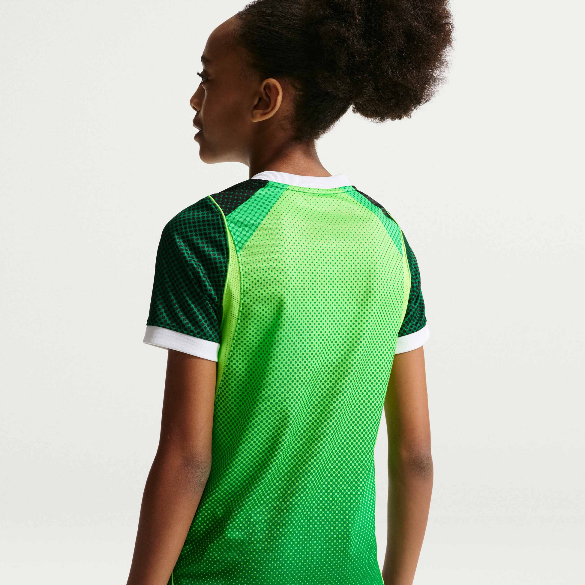 NIKE, Older Kids' Dri-fit Football Short-sleeve Shirt Nigeria 2026 Stadium Home