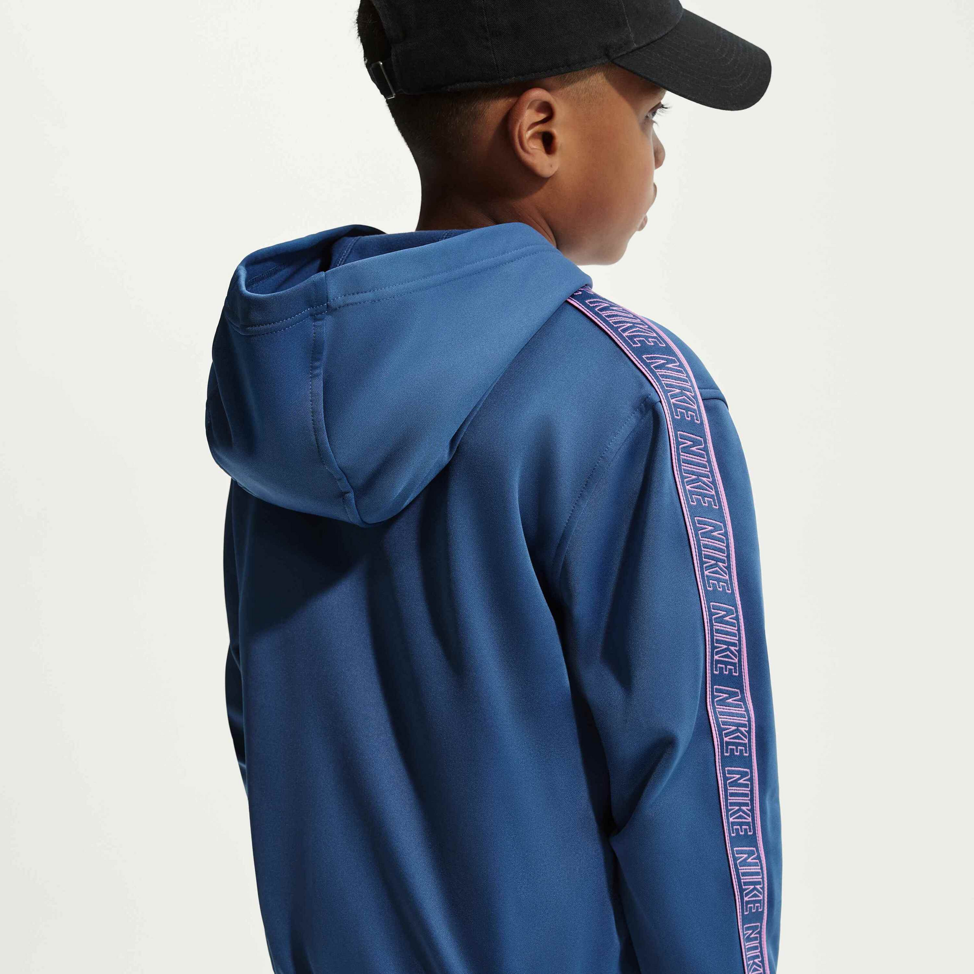 NIKE, Older Kids' Dri-fit Full-zip Hoodie Sportswear Club