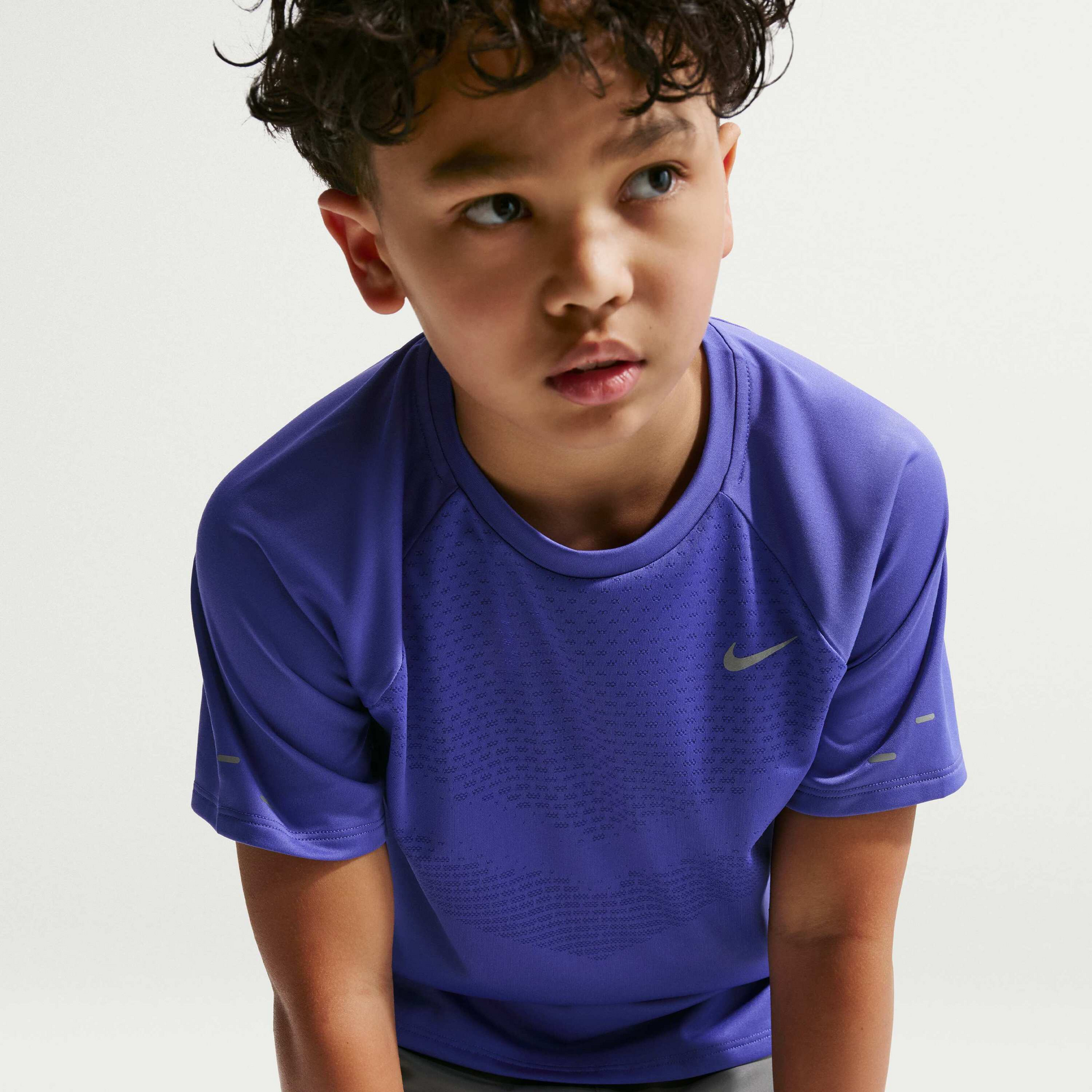 NIKE, Older Kids' Dri-fit Short-sleeve Top Stride