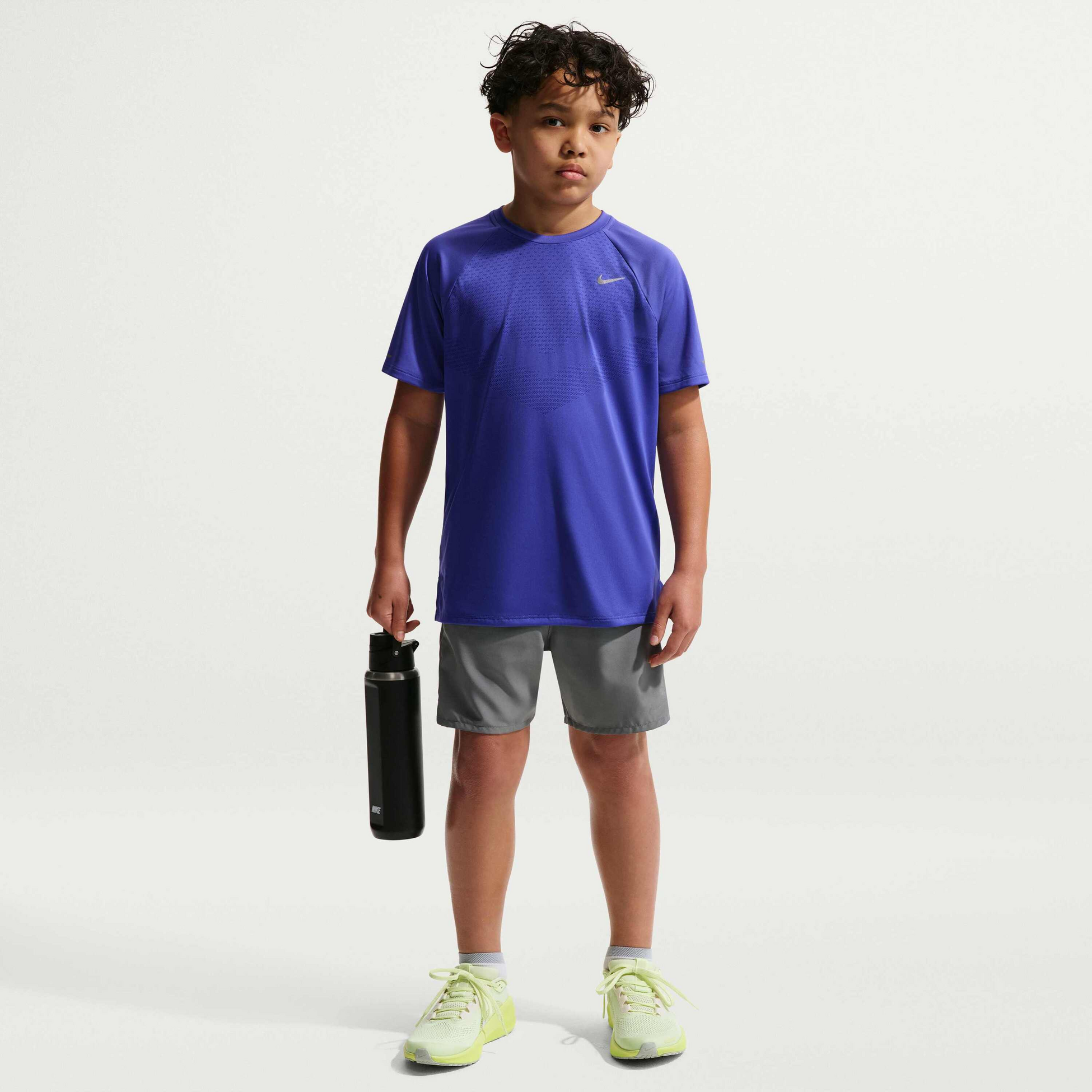 NIKE, Older Kids' Dri-fit Short-sleeve Top Stride