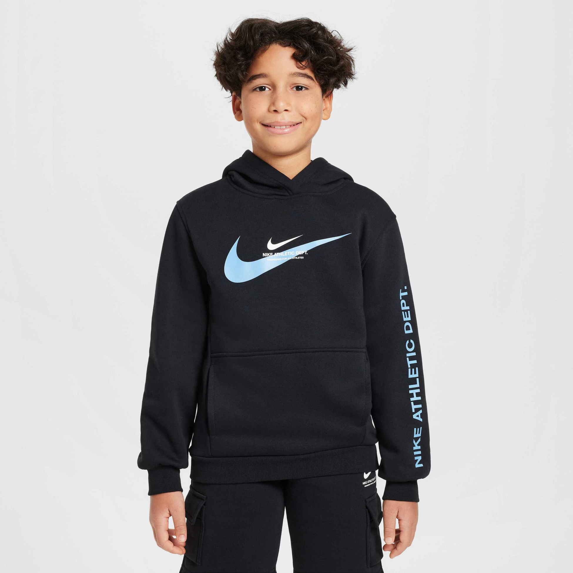 NIKE, Older Kids' Fleece Pullover Hoodie Sportswear
