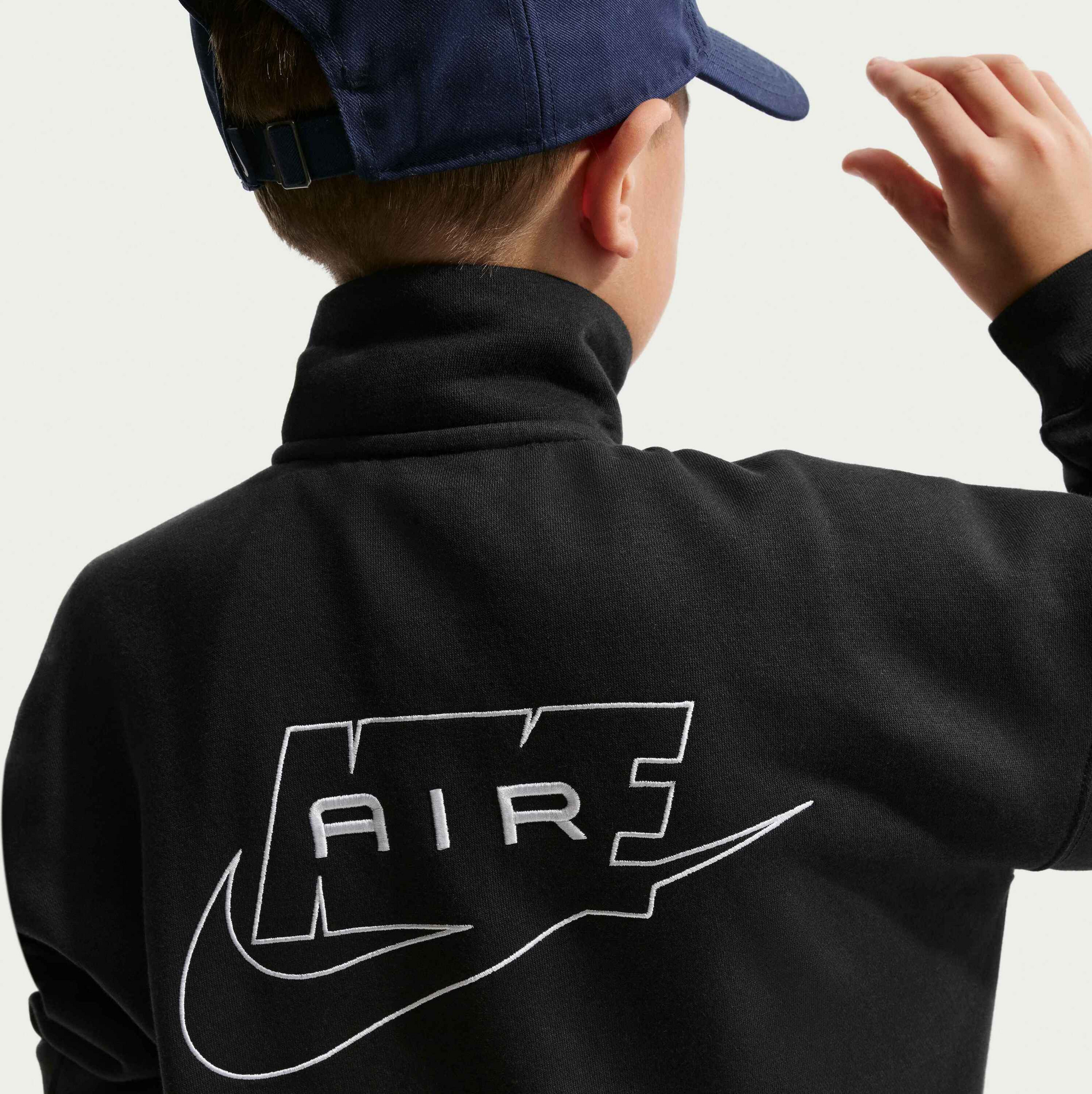 NIKE, Older Kids' Fleece Tracksuit Jacket Air