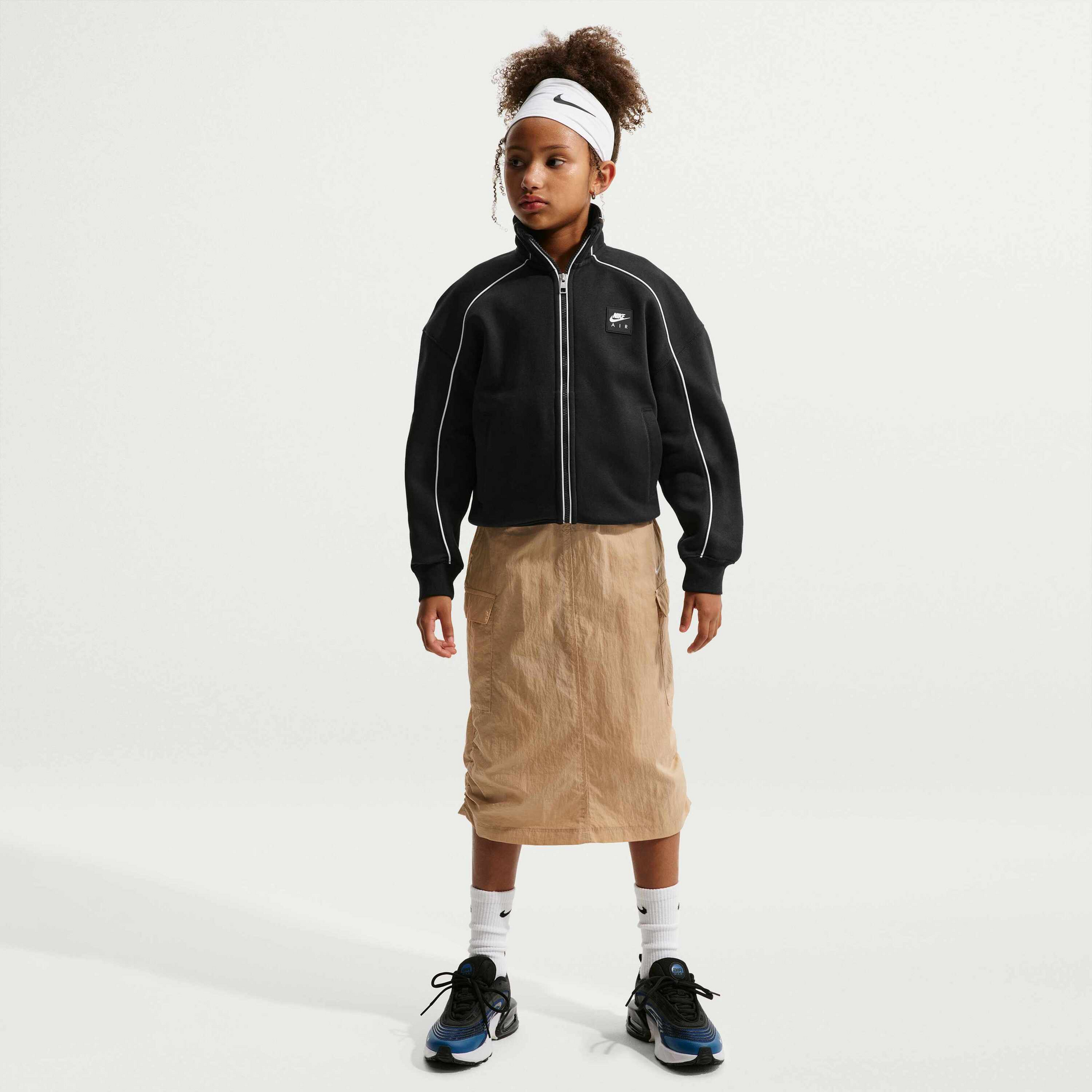 NIKE, Older Kids' Fleece Tracksuit Jacket Air