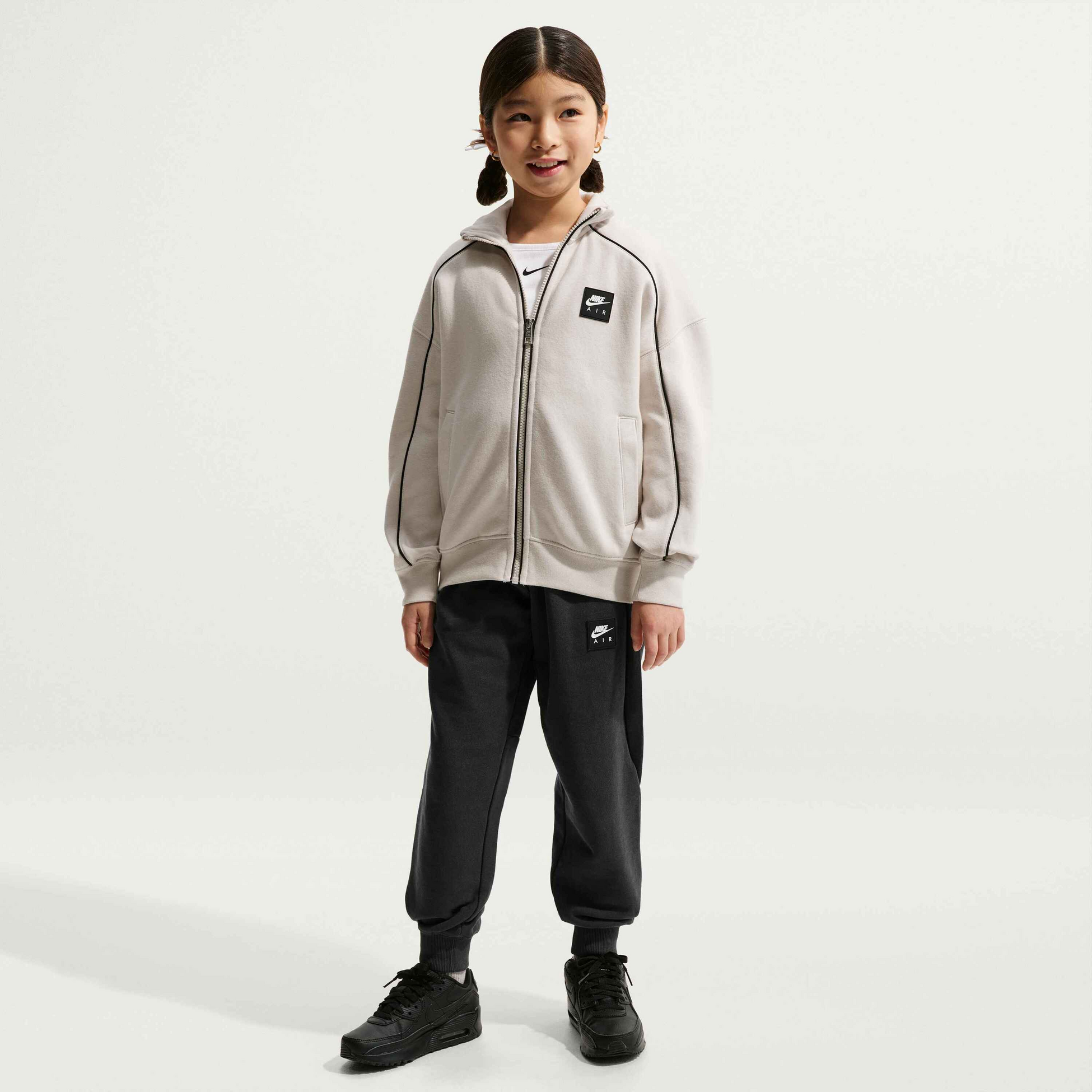 NIKE, Older Kids' Fleece Tracksuit Jacket Air