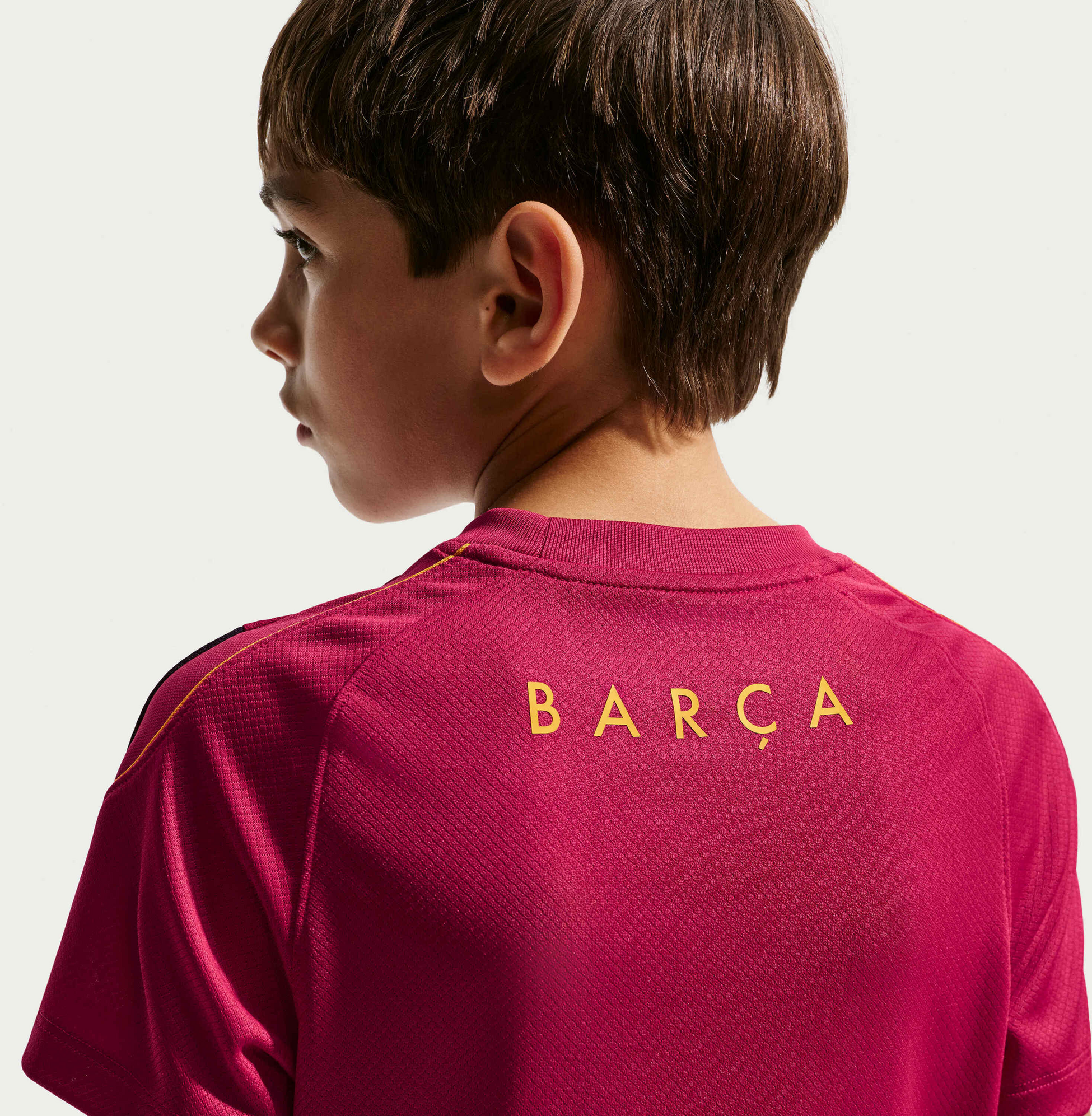 NIKE, Older Kids' Football Dri-fit Short-sleeve Top F.c. Barcelona Strike