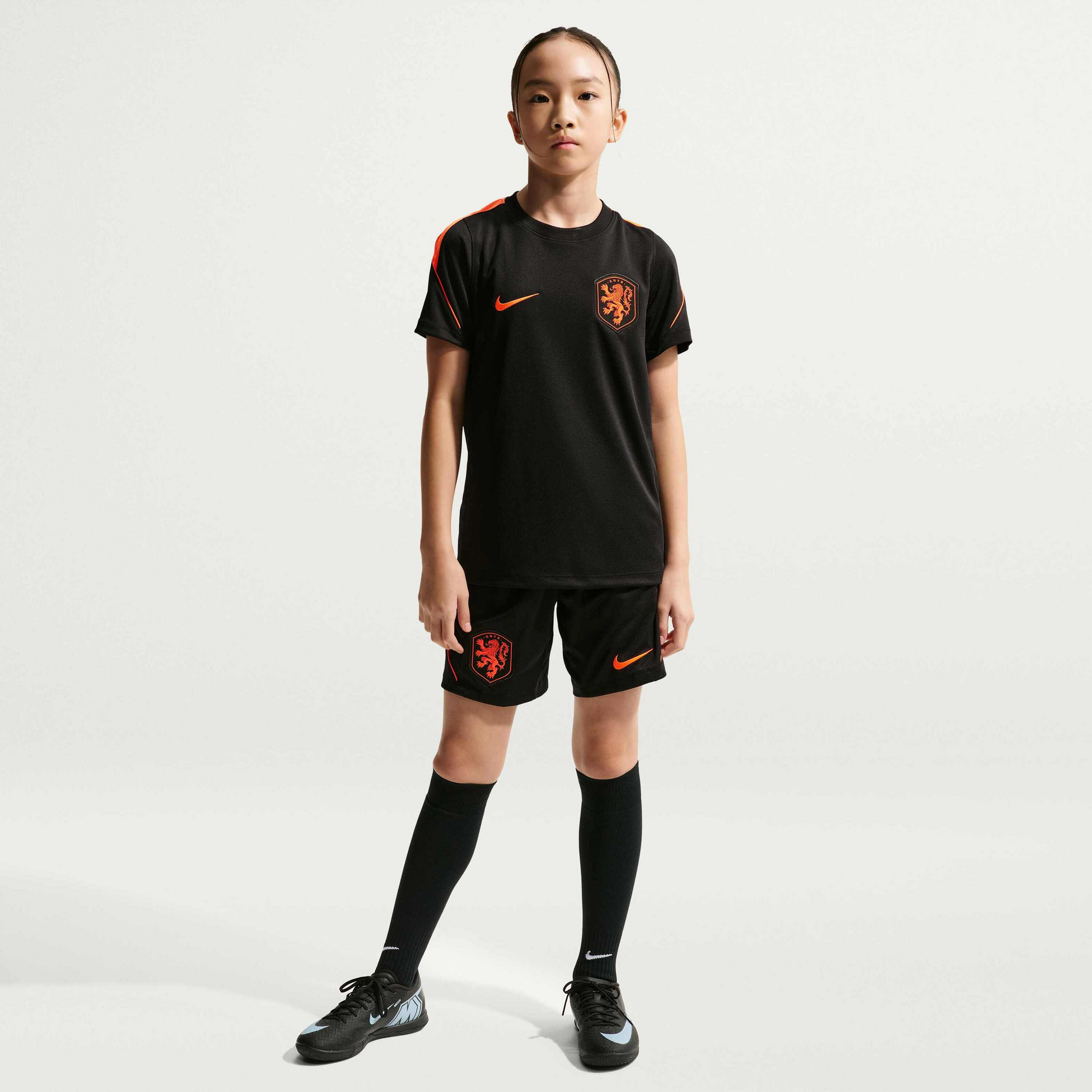 NIKE, Older Kids' Football Dri-fit Short-sleeve Top Netherlands Strike