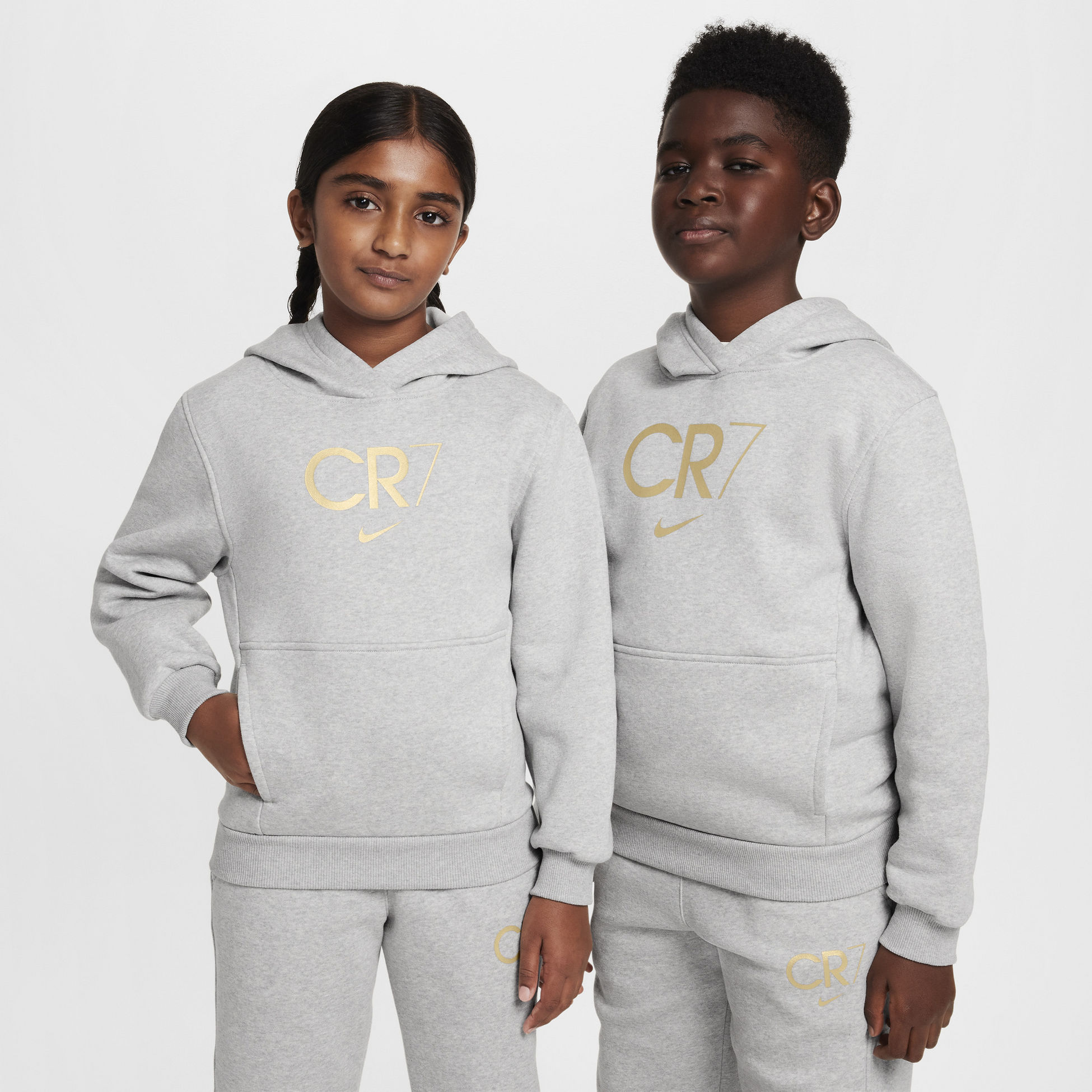 NIKE, Older Kids' Football Hoodie Cr7 Club Fleece