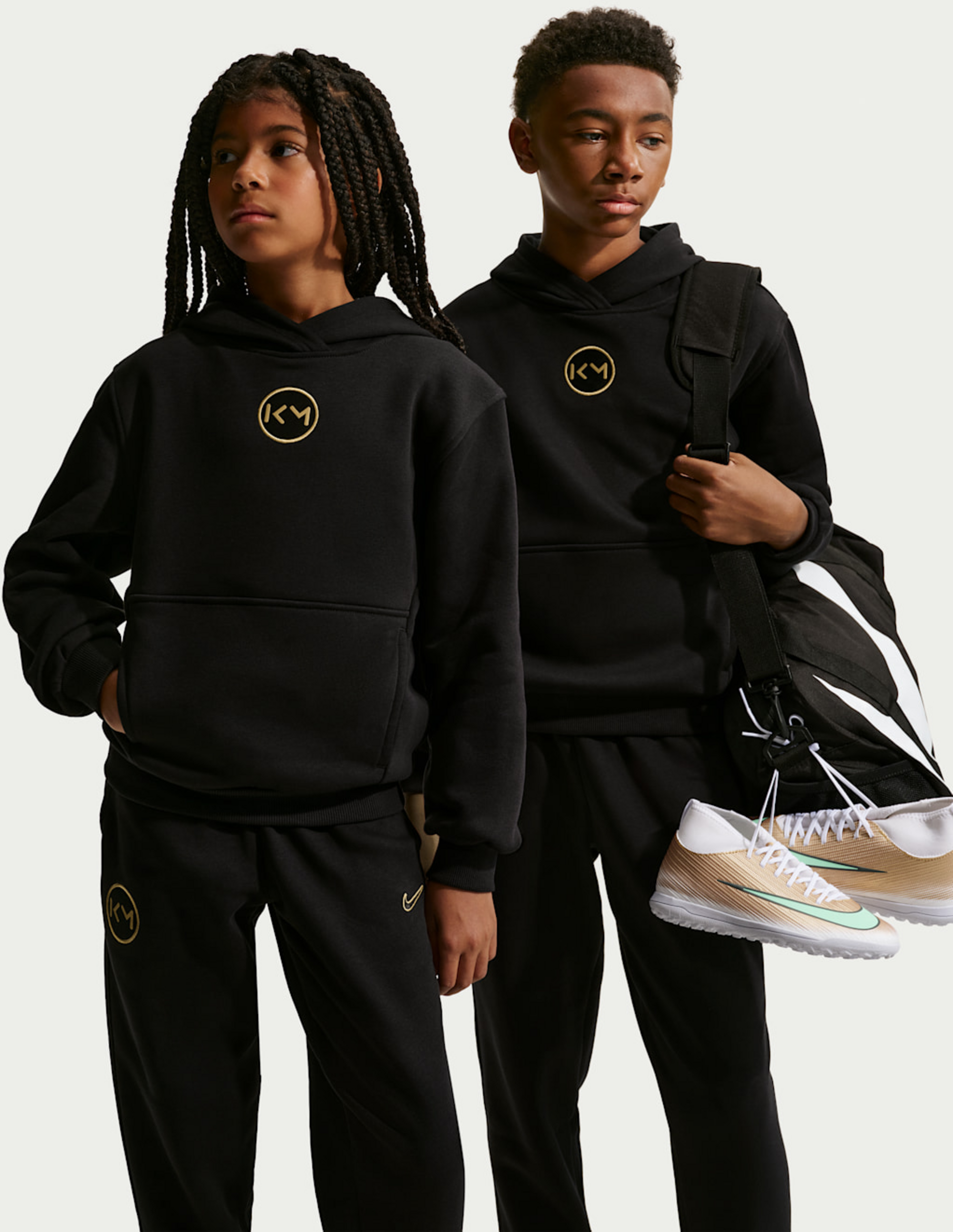 NIKE, Older Kids' Football Hoodie Kylian Mbapp&eacute; Club Fleece
