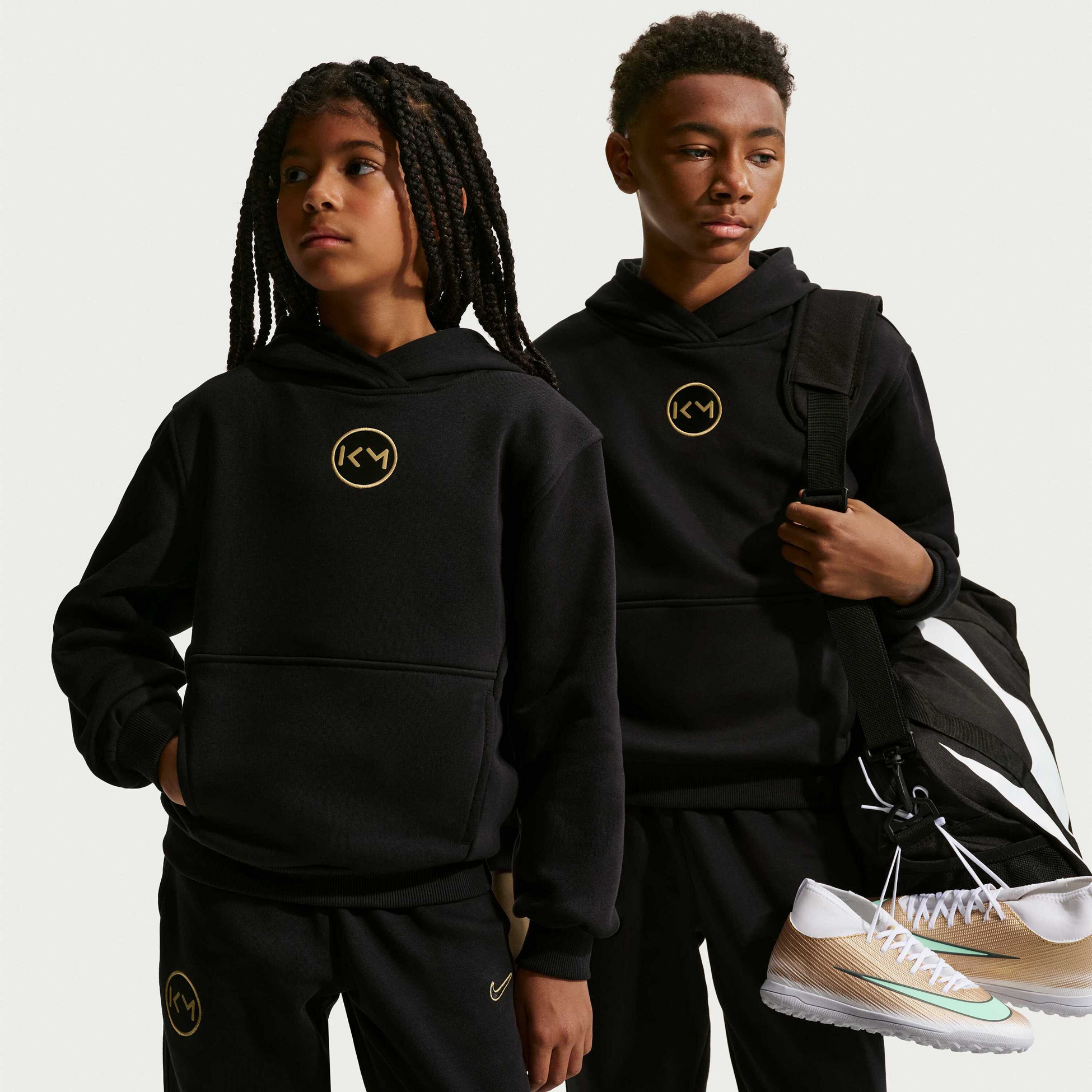 NIKE, Older Kids' Football Hoodie Kylian Mbapp&eacute; Club Fleece