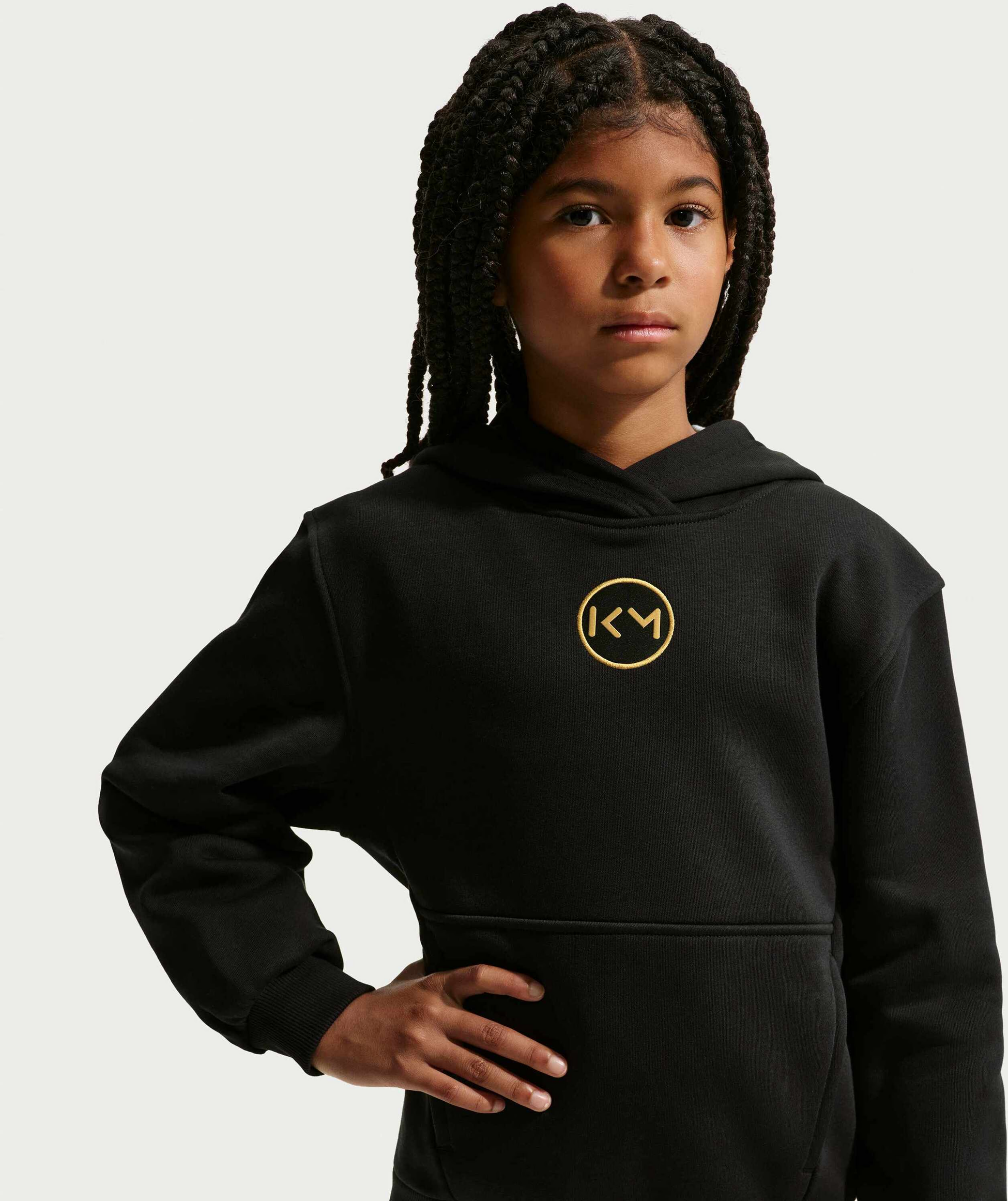 NIKE, Older Kids' Football Hoodie Kylian Mbapp&eacute; Club Fleece