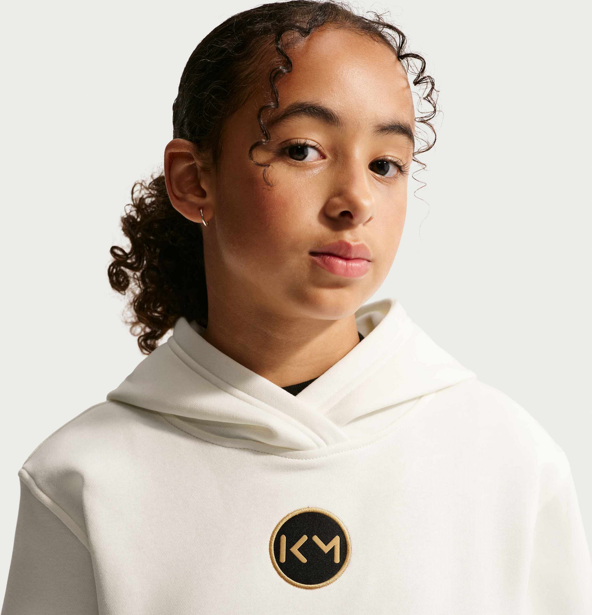 NIKE, Older Kids' Football Hoodie Kylian Mbapp&eacute; Club Fleece