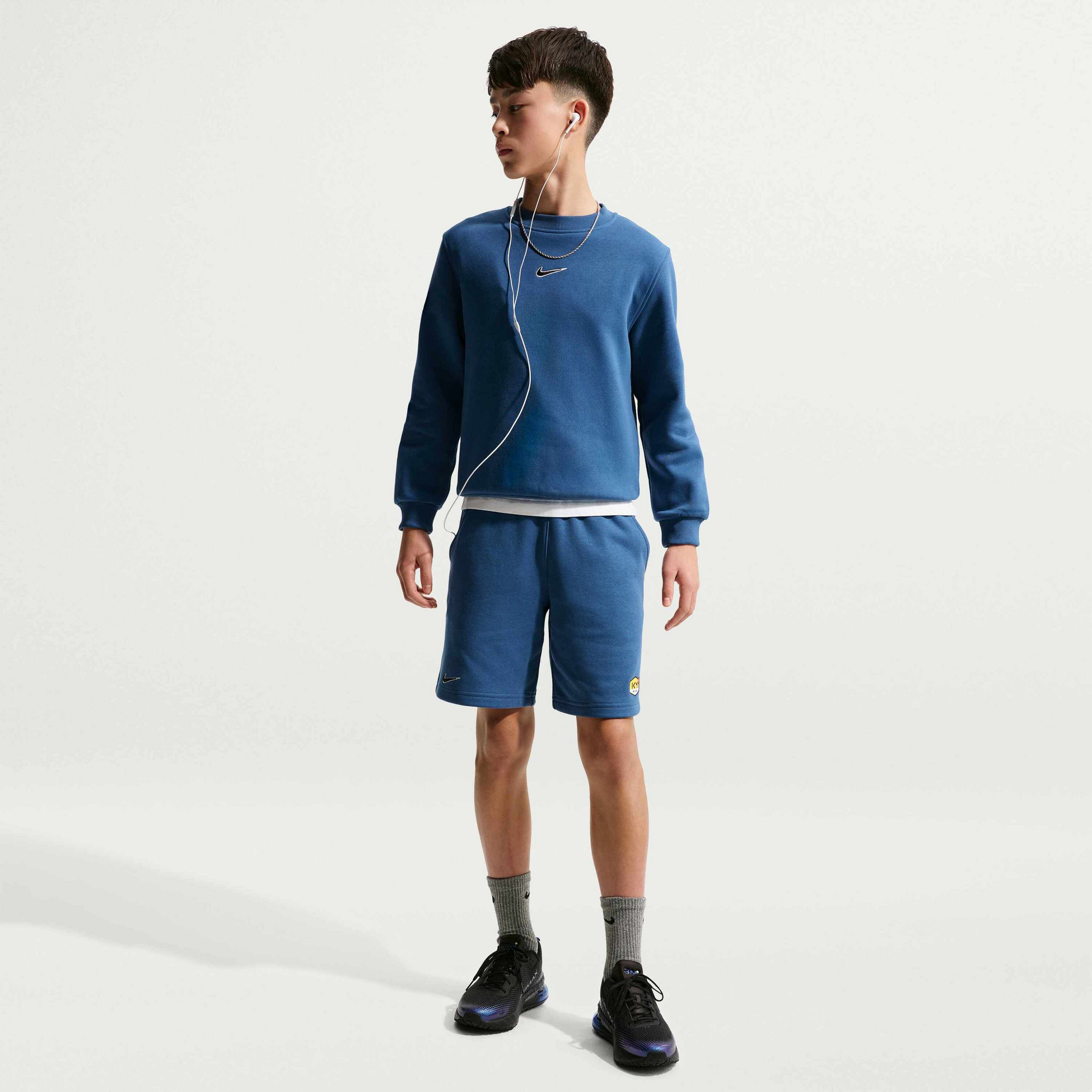 NIKE, Older Kids' Football Shorts Kylian Mbapp&eacute; Club Fleece