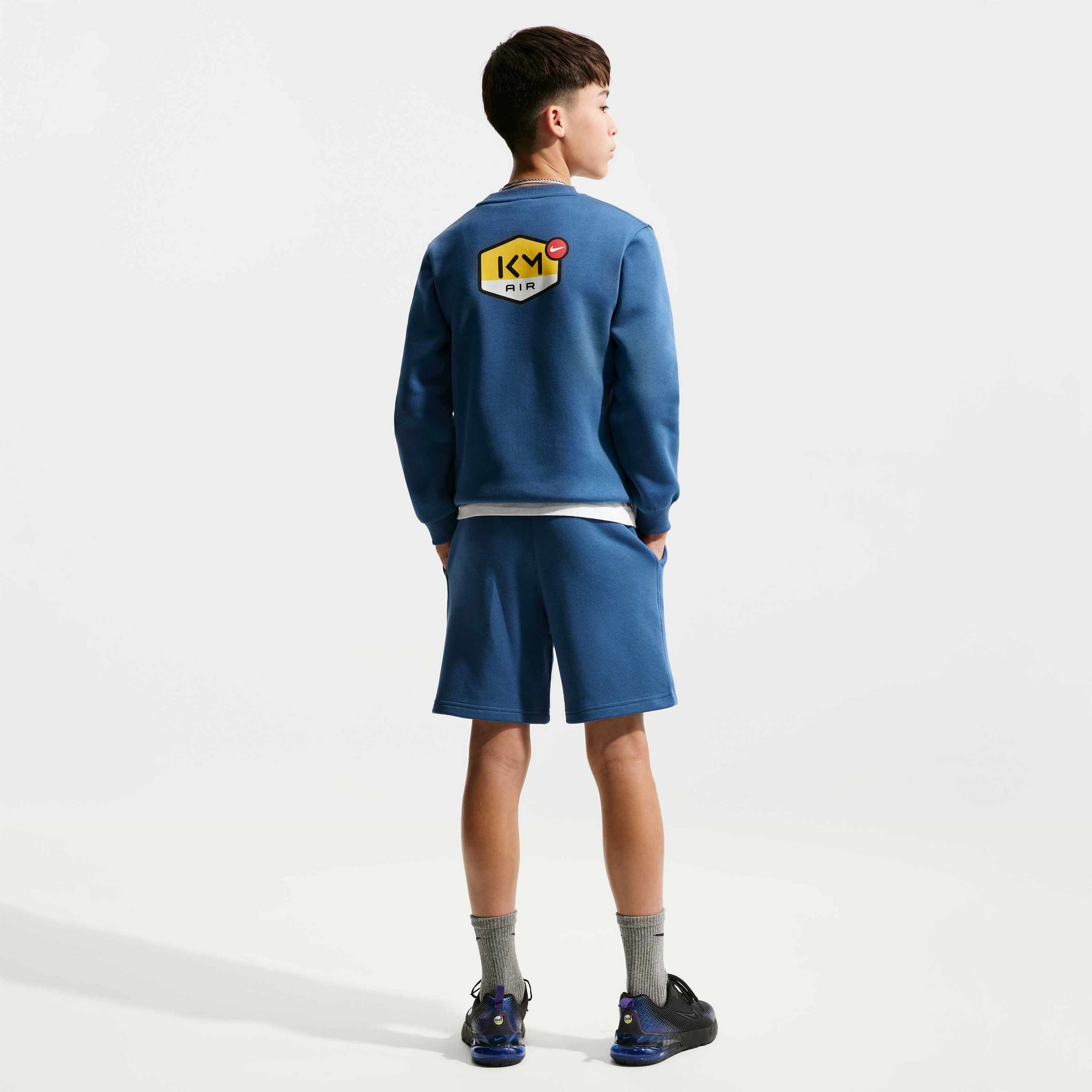 NIKE, Older Kids' Football Shorts Kylian Mbapp&eacute; Club Fleece