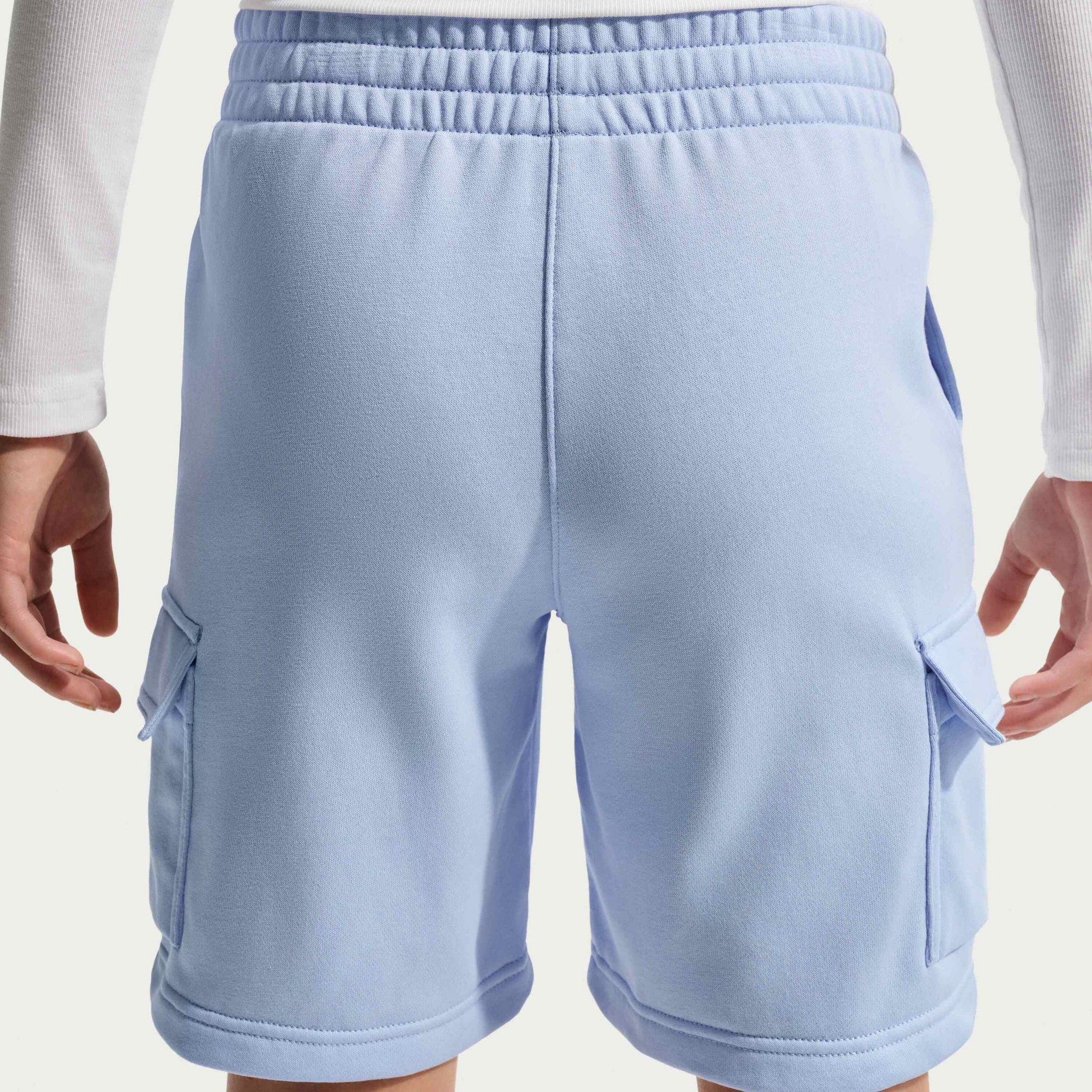 NIKE, Older Kids' French Terry Cargo Shorts Sportswear Club