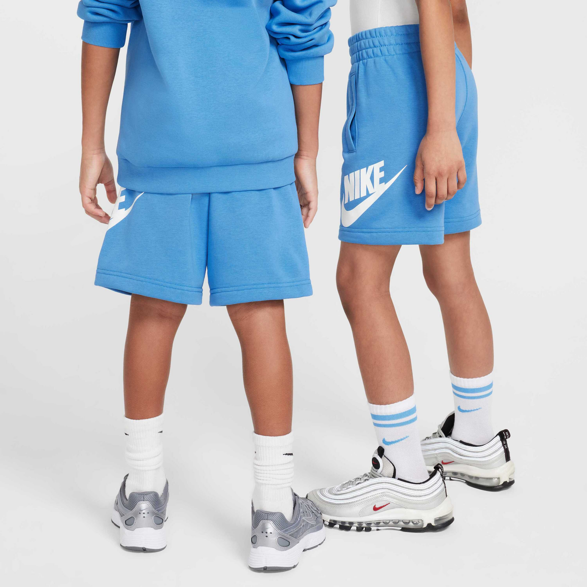 NIKE, Older Kids' French Terry Shorts Sportswear Club Fleece