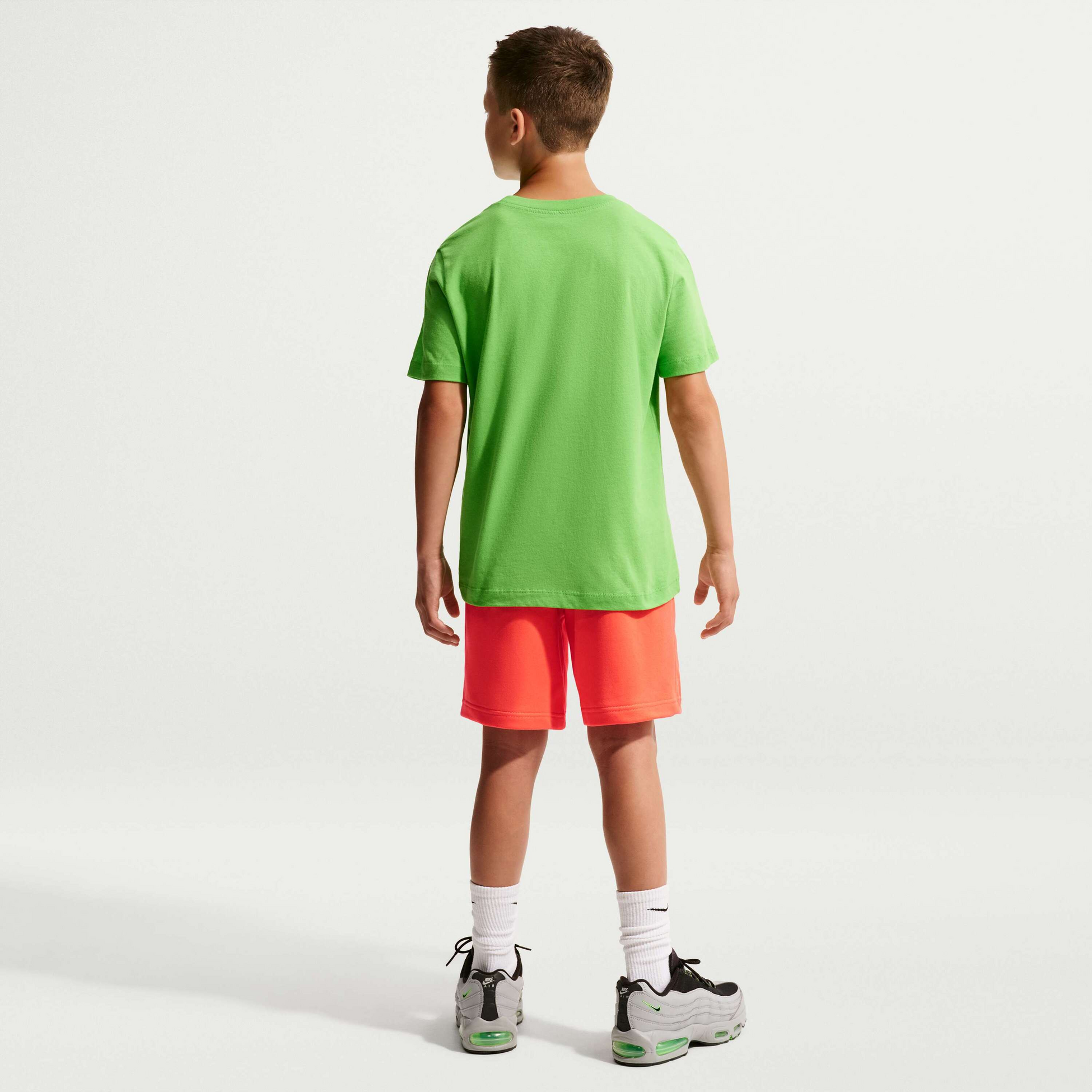 NIKE, Older Kids' French Terry Shorts Sportswear Club Fleece